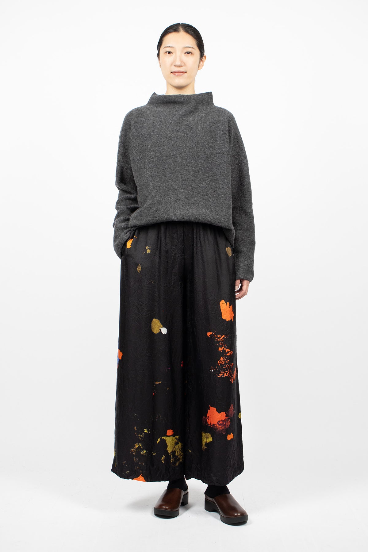 Wide Pyjama Trousers Due Drawing