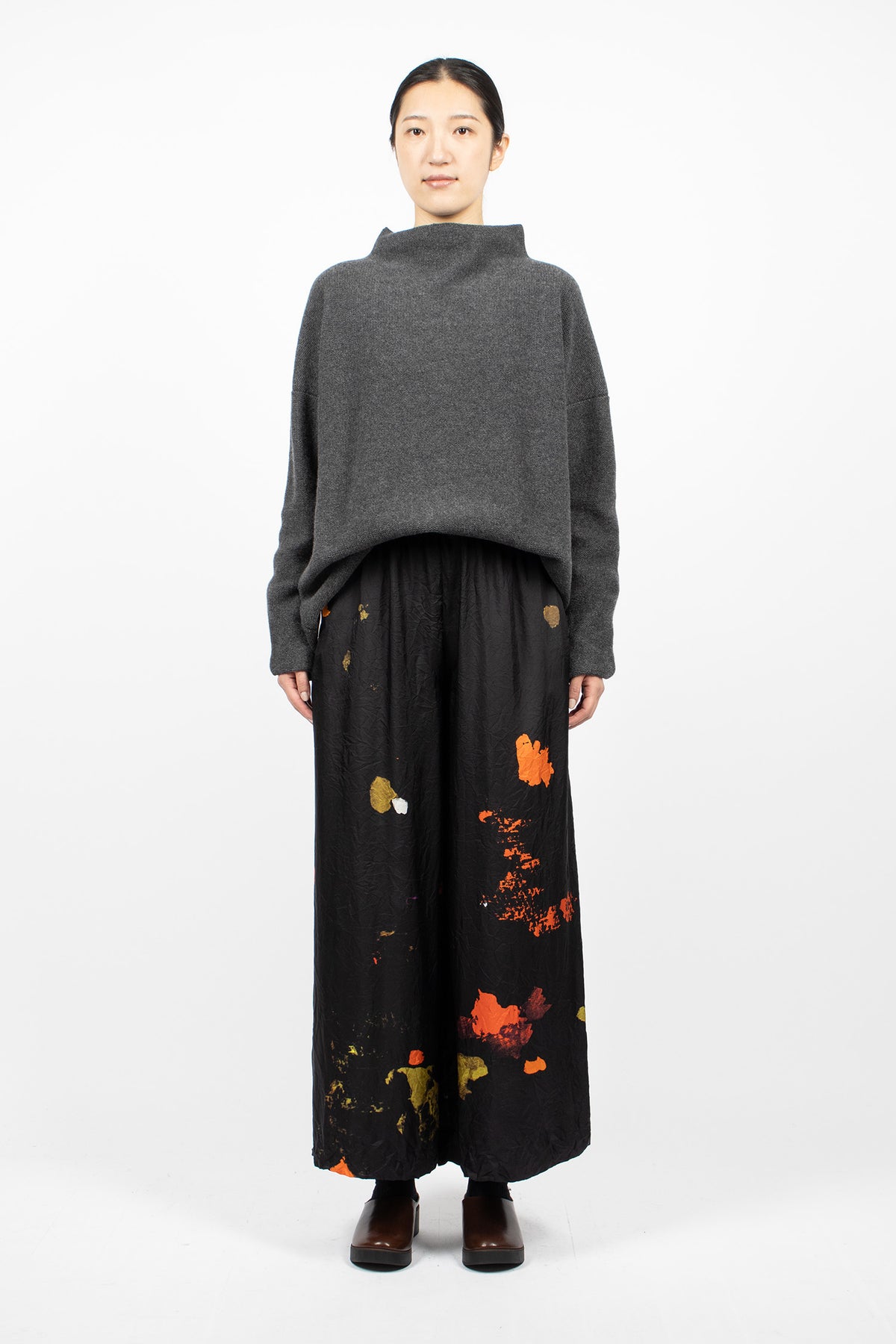Wide Pyjama Trousers Due Drawing