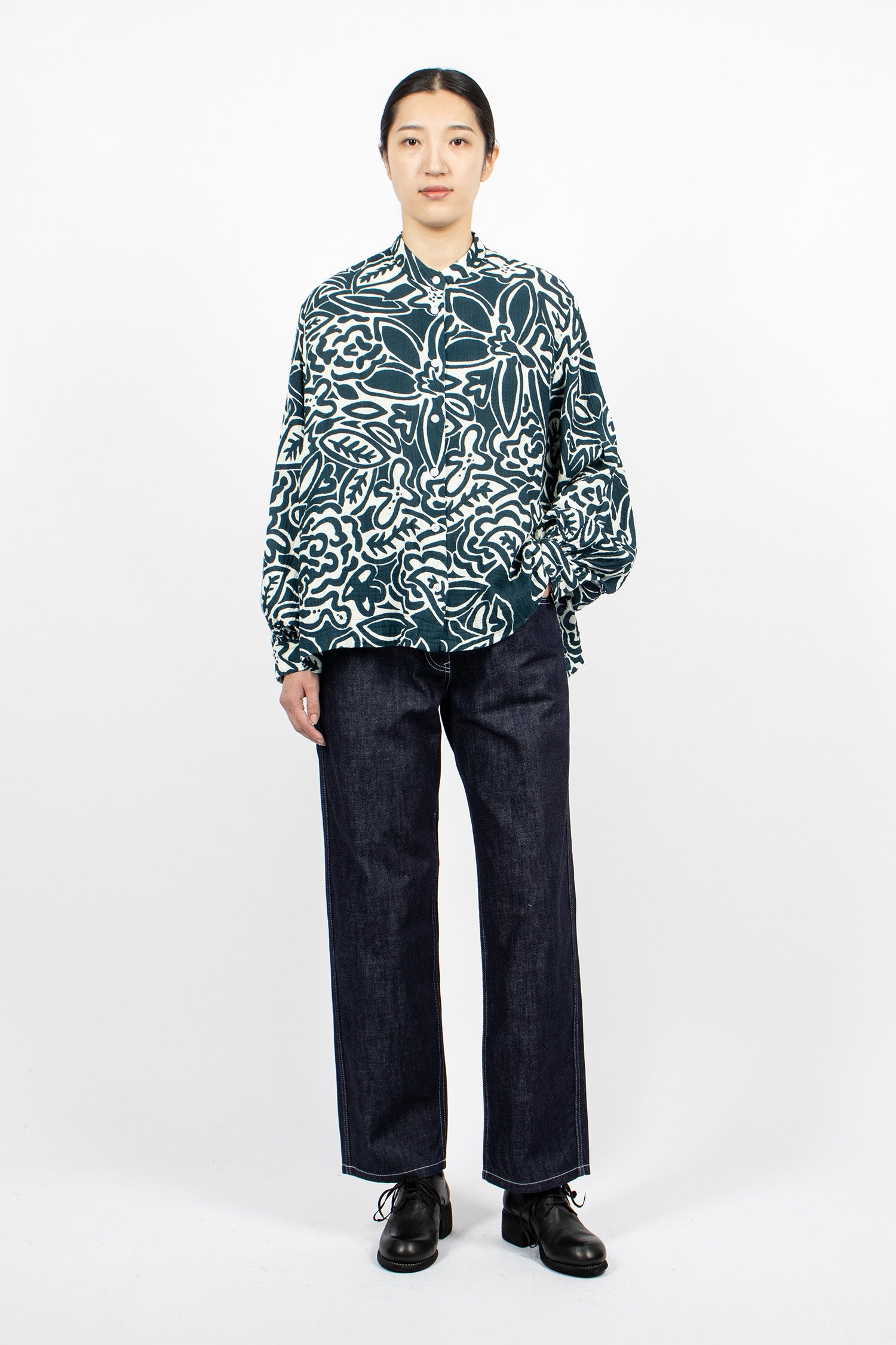 Paulo Denim Pants Dark Indigo