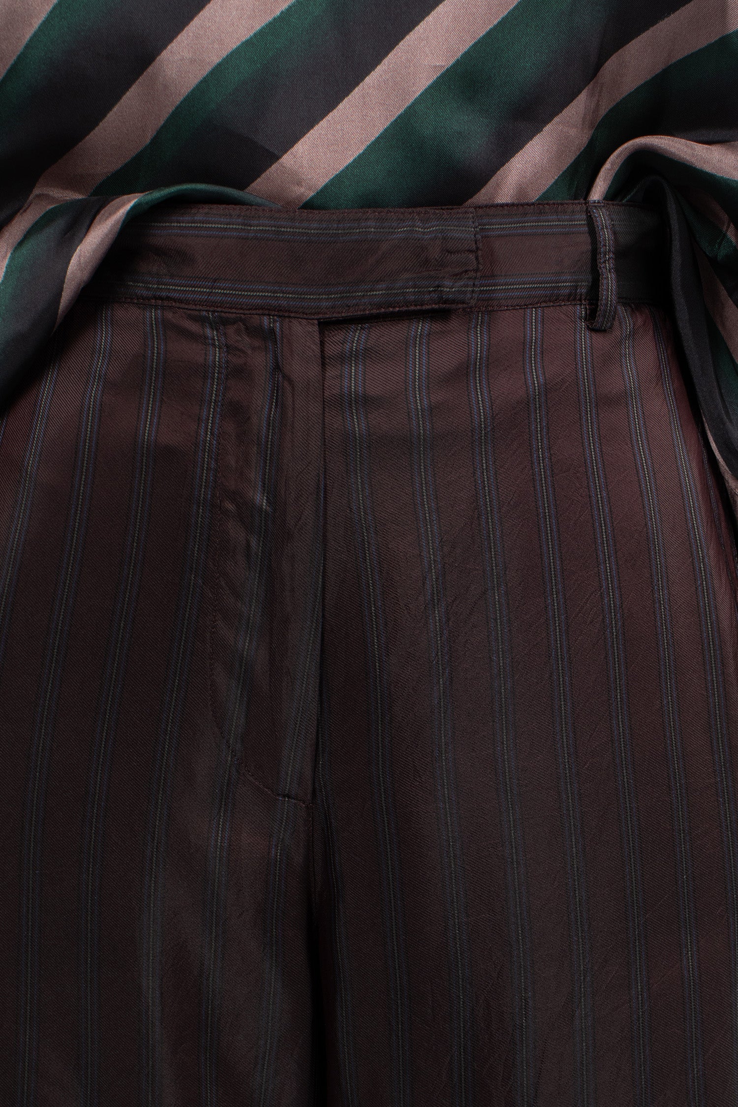 Wide Leg Pants Burgundy