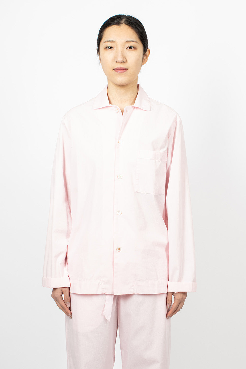 Poplin Pyjama Shirt Soft Pink