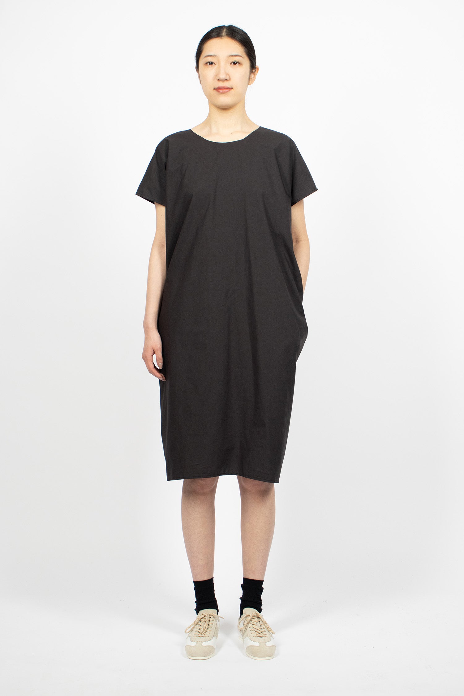 WFD01 Waterfall Dress Black