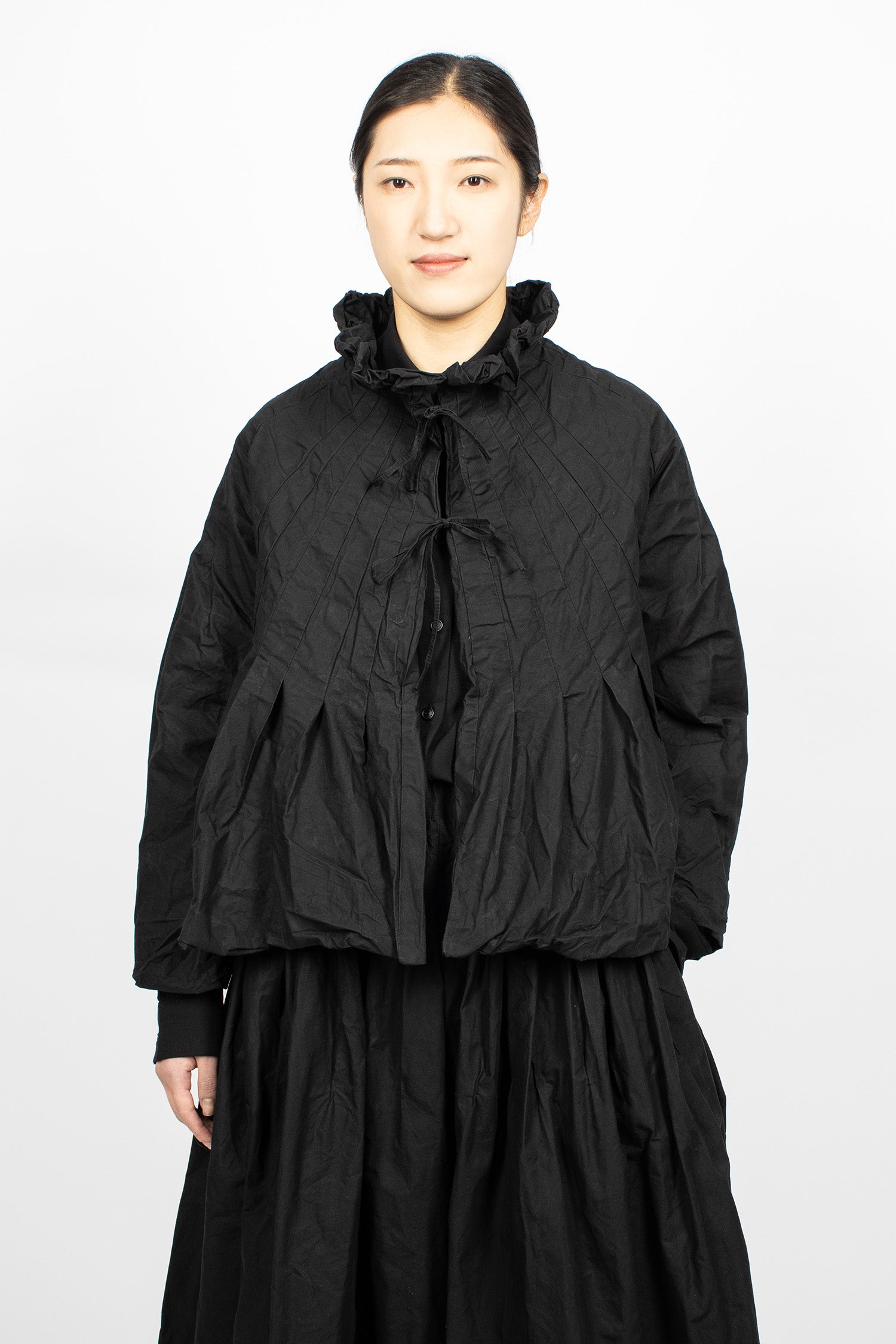 Tulip Waxed Jacket Black