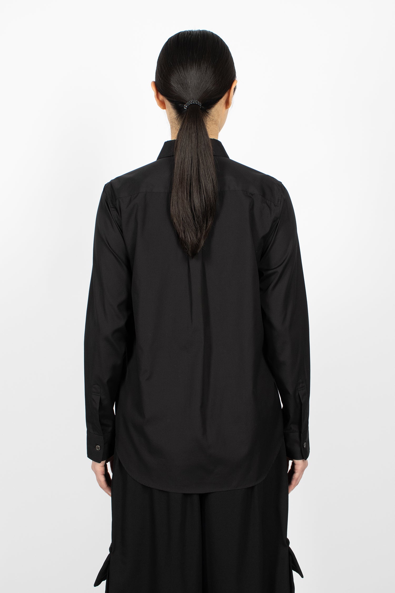 Padded Pocket Shirt Black