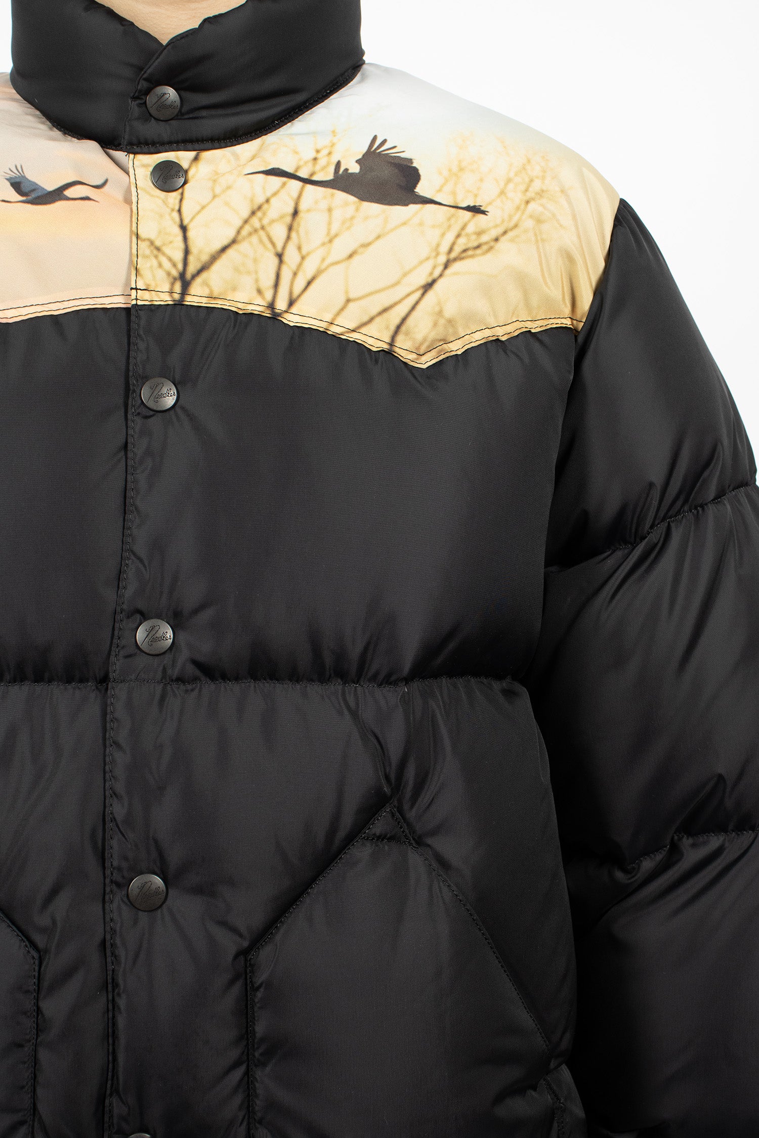Needles x Rocky Mountain Down Jacket Black