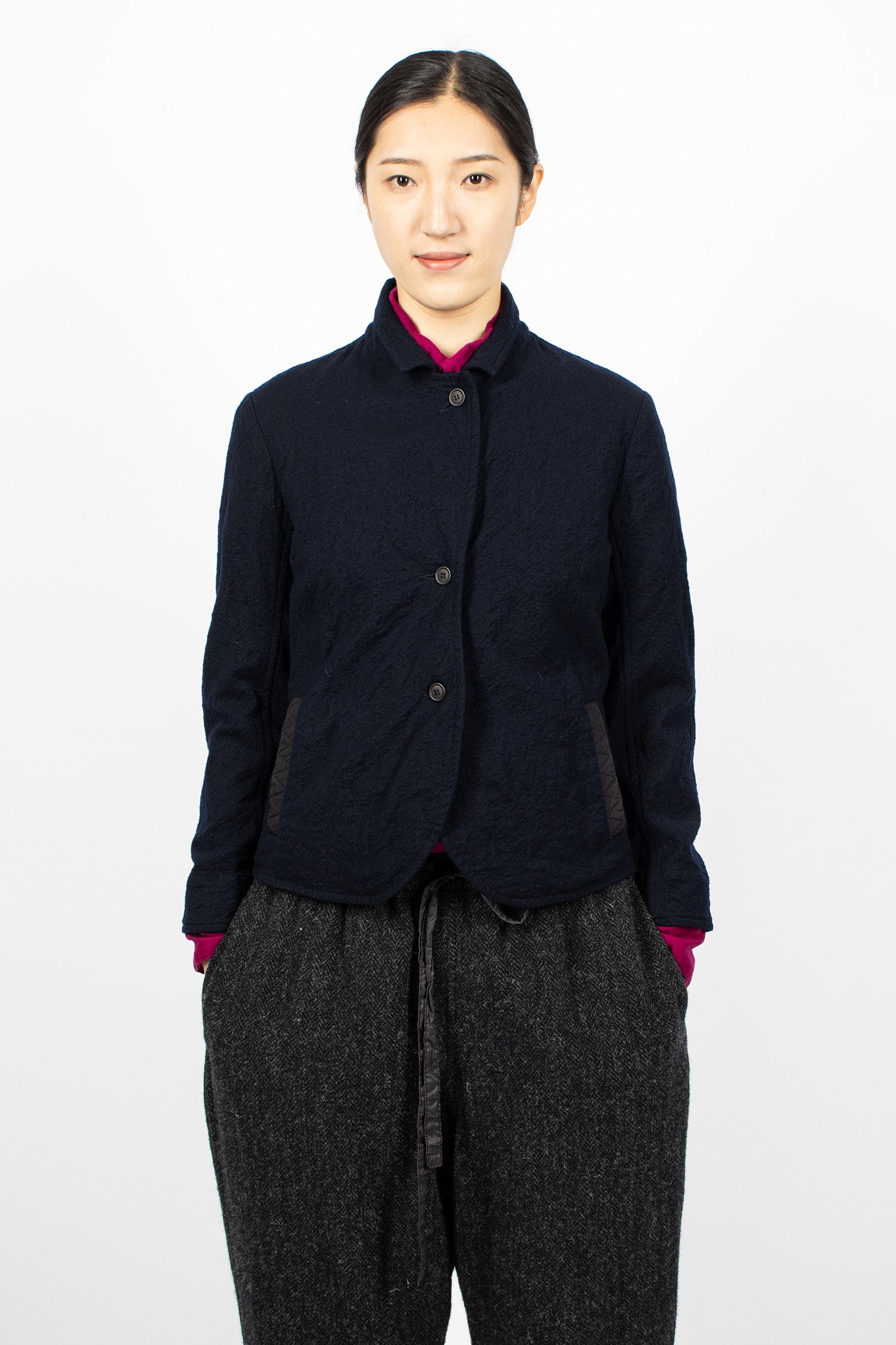 Regent Jacket Wool Navy