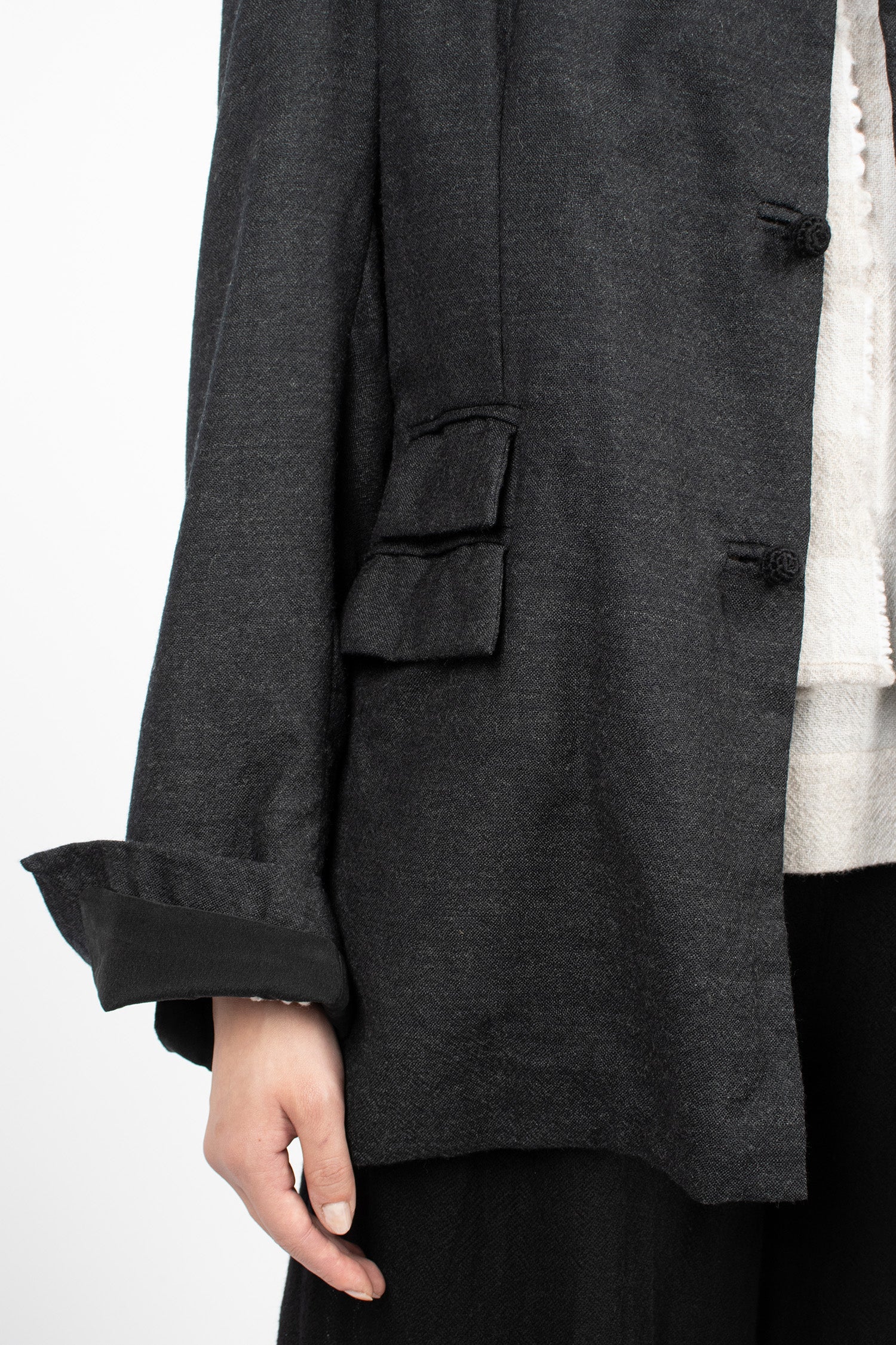 G Reversible Jacket Anthracite Black