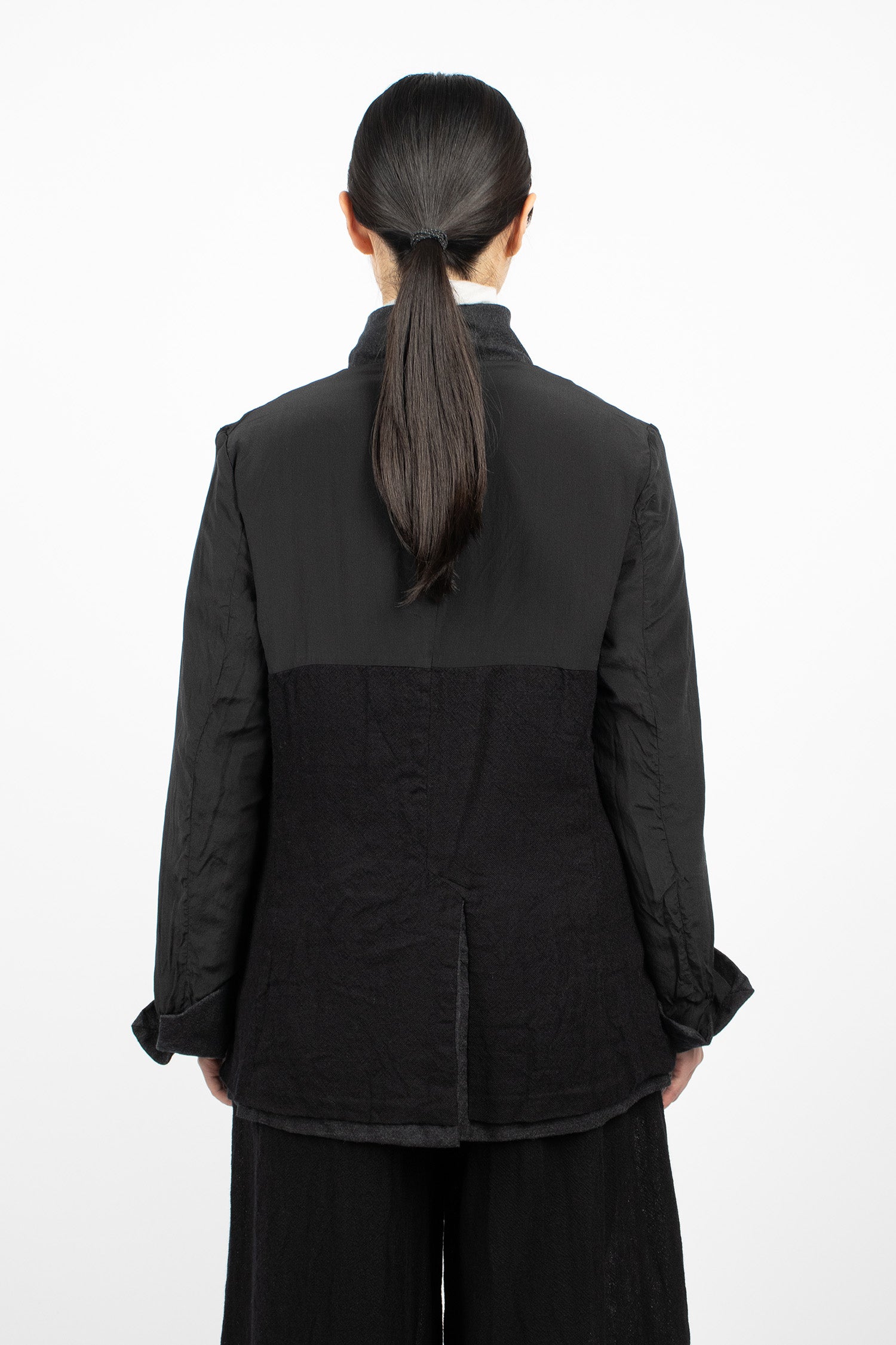 G Reversible Jacket Anthracite Black