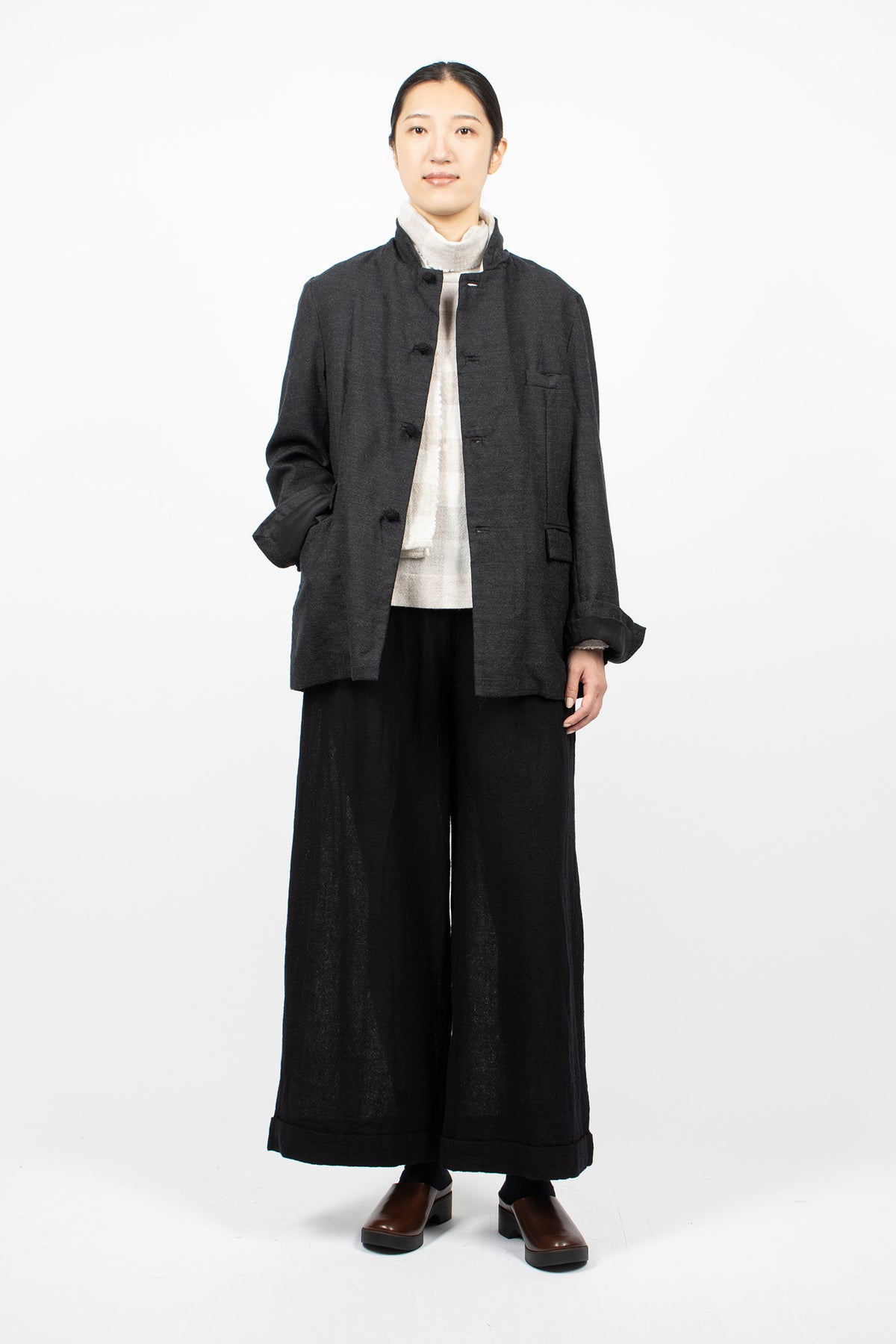 G Reversible Jacket Anthracite Black