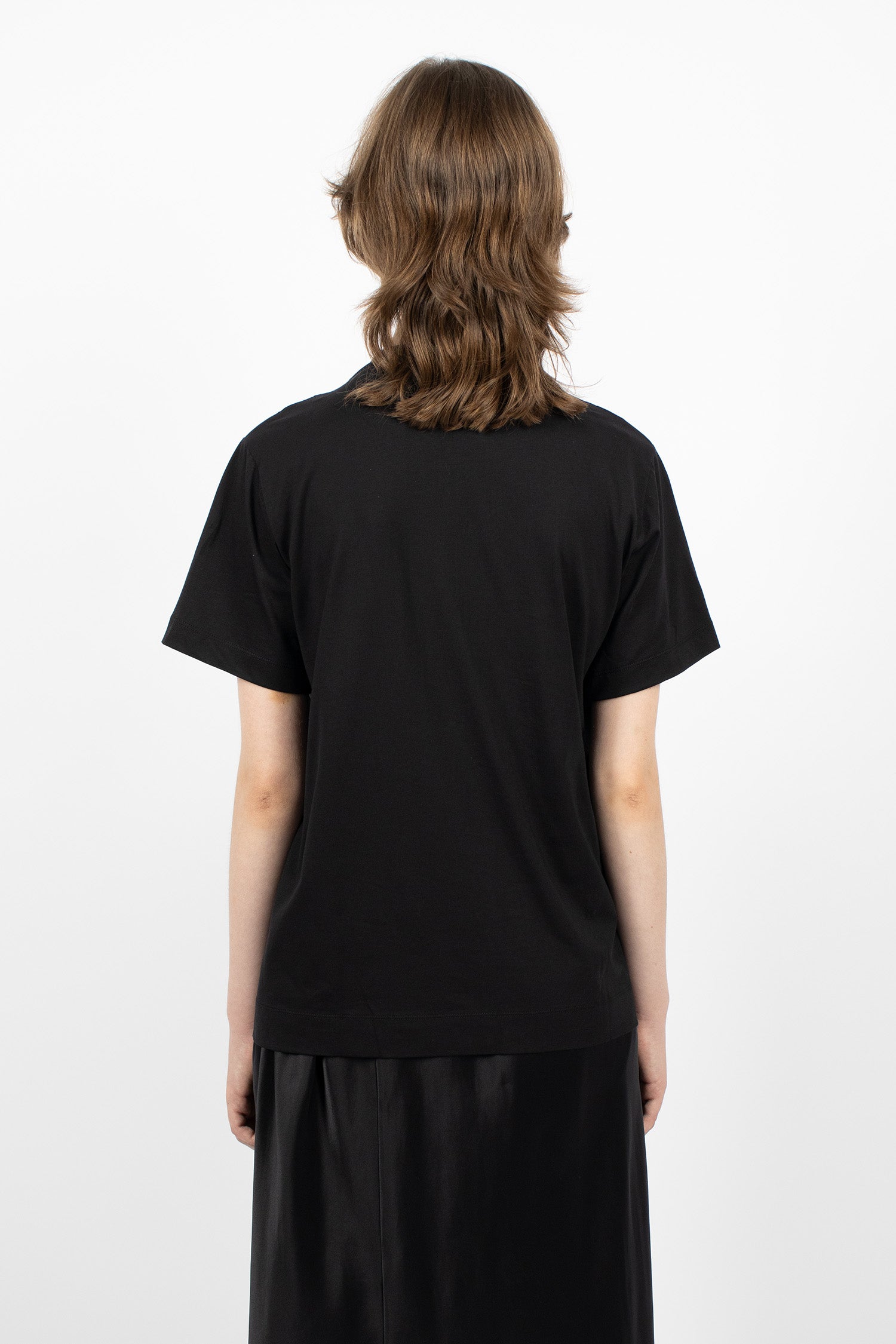 Unravelling Ribbon T-Shirt Black