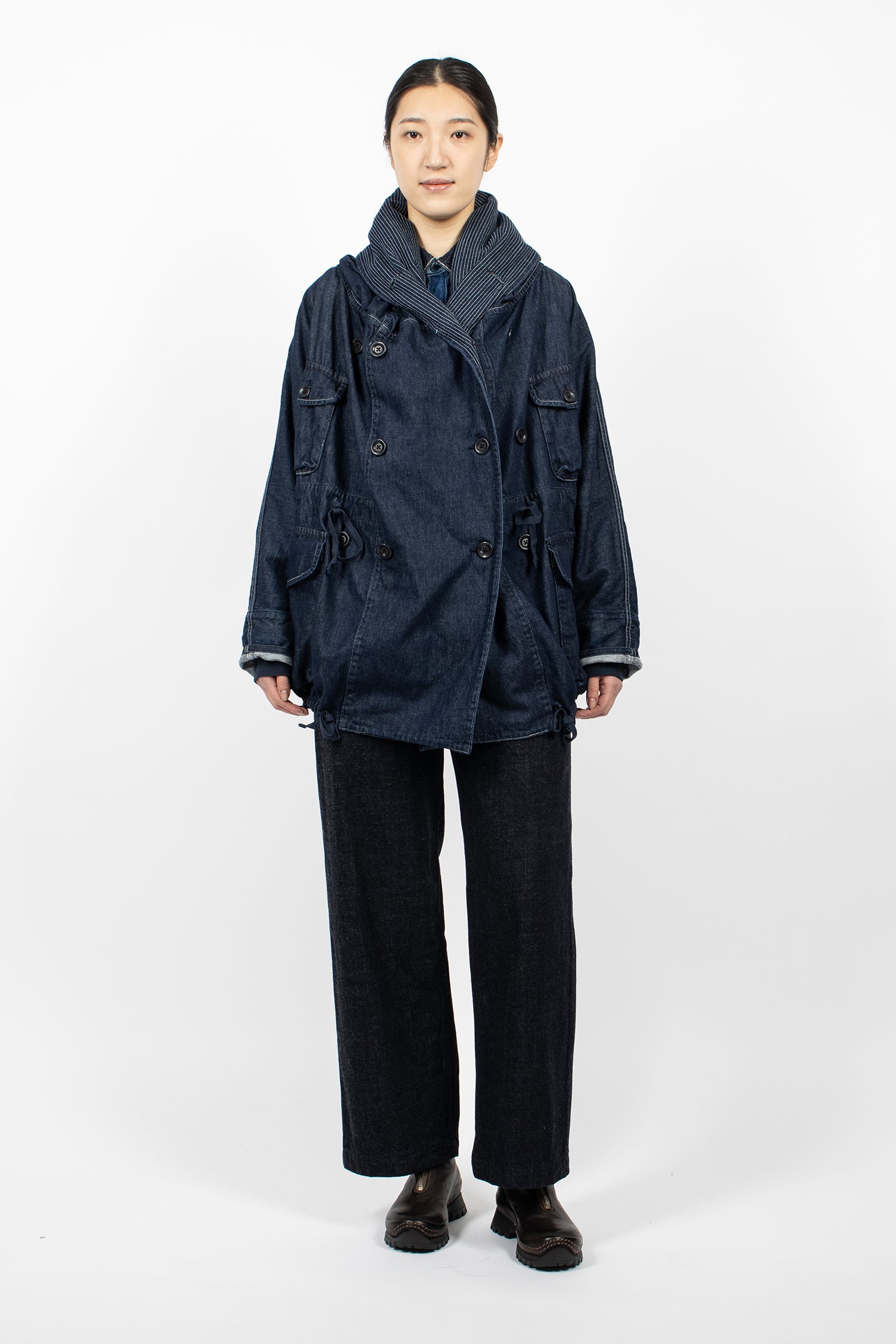 10oz Denim Ring Coat Indigo