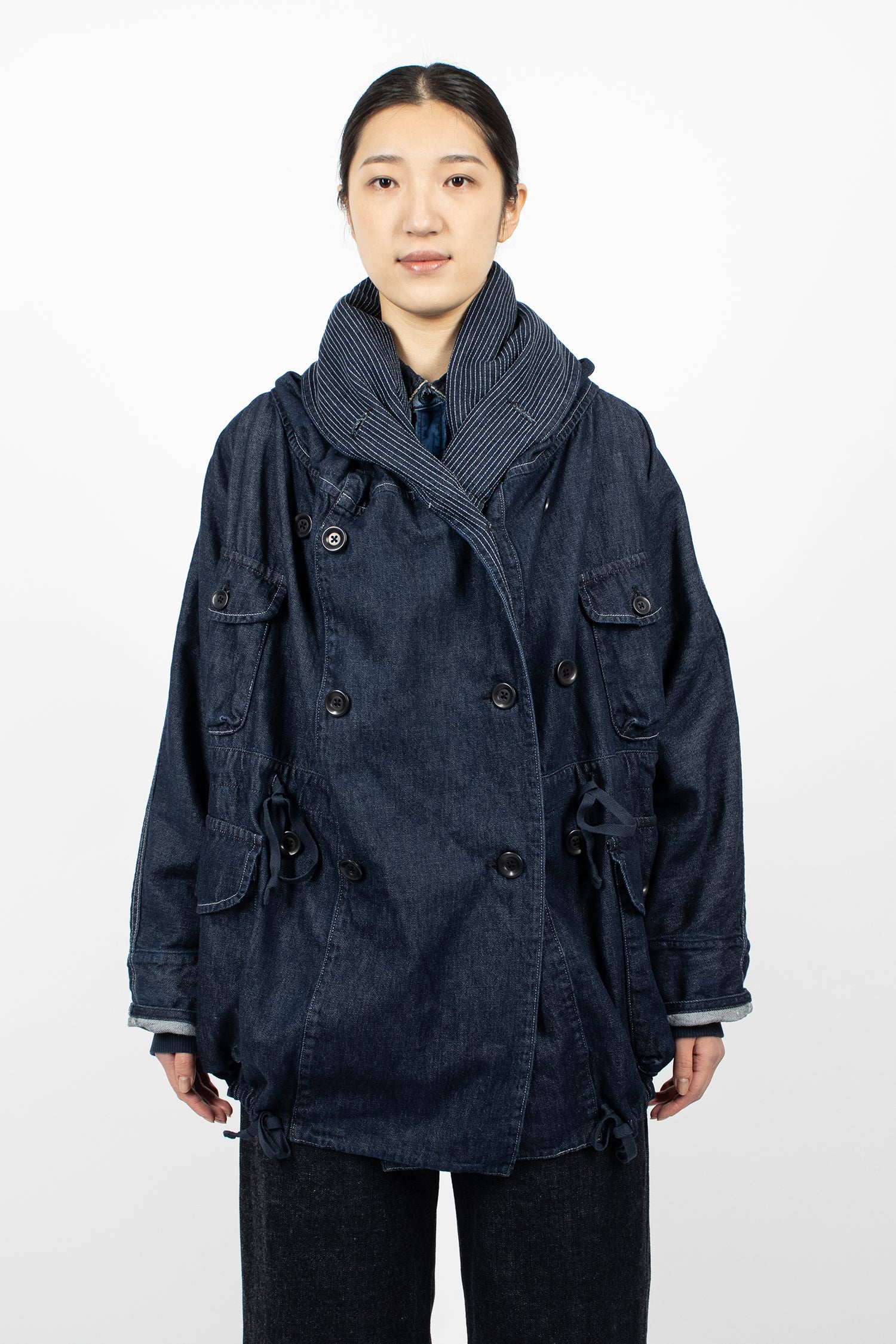 10oz Denim Ring Coat Indigo