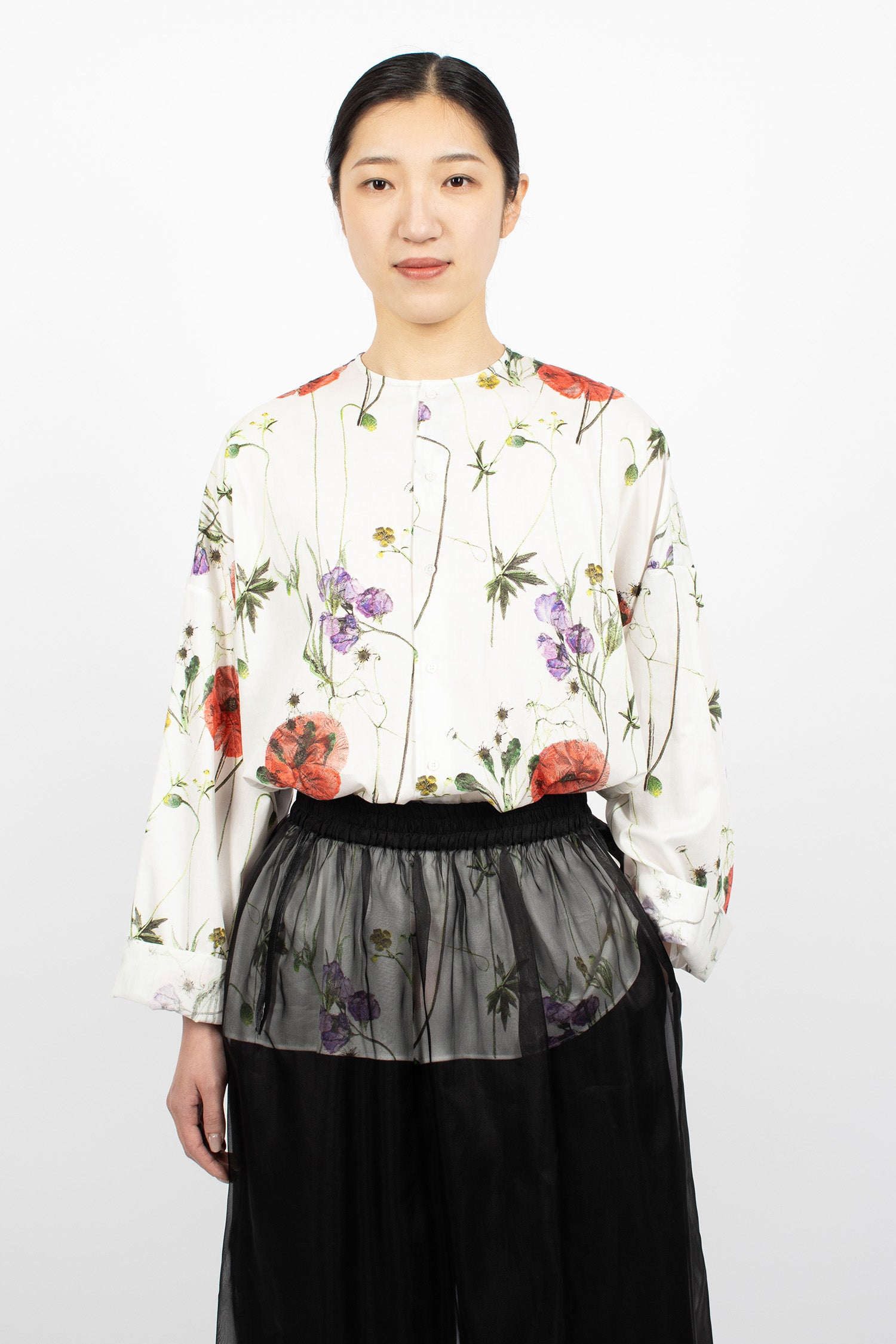 Silvain Shirt Off-White/Bouquet