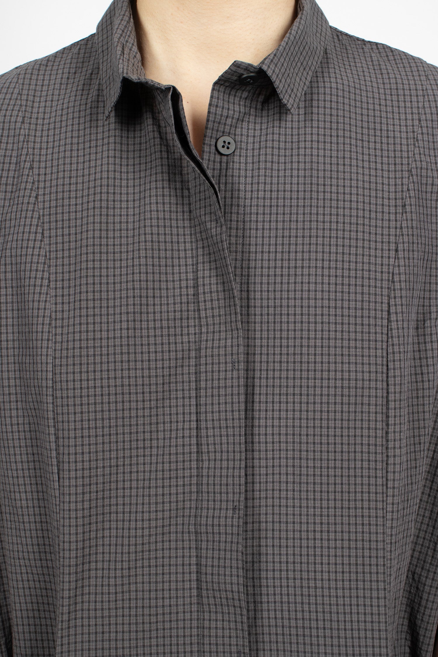 Sally Dress Grey Check