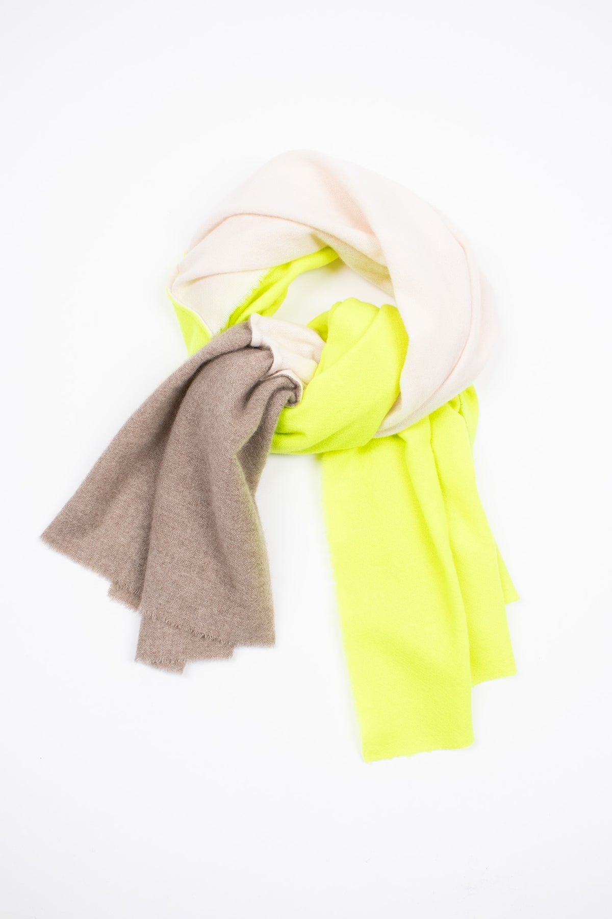 1/2 Cashmere Shawl Colour Mix