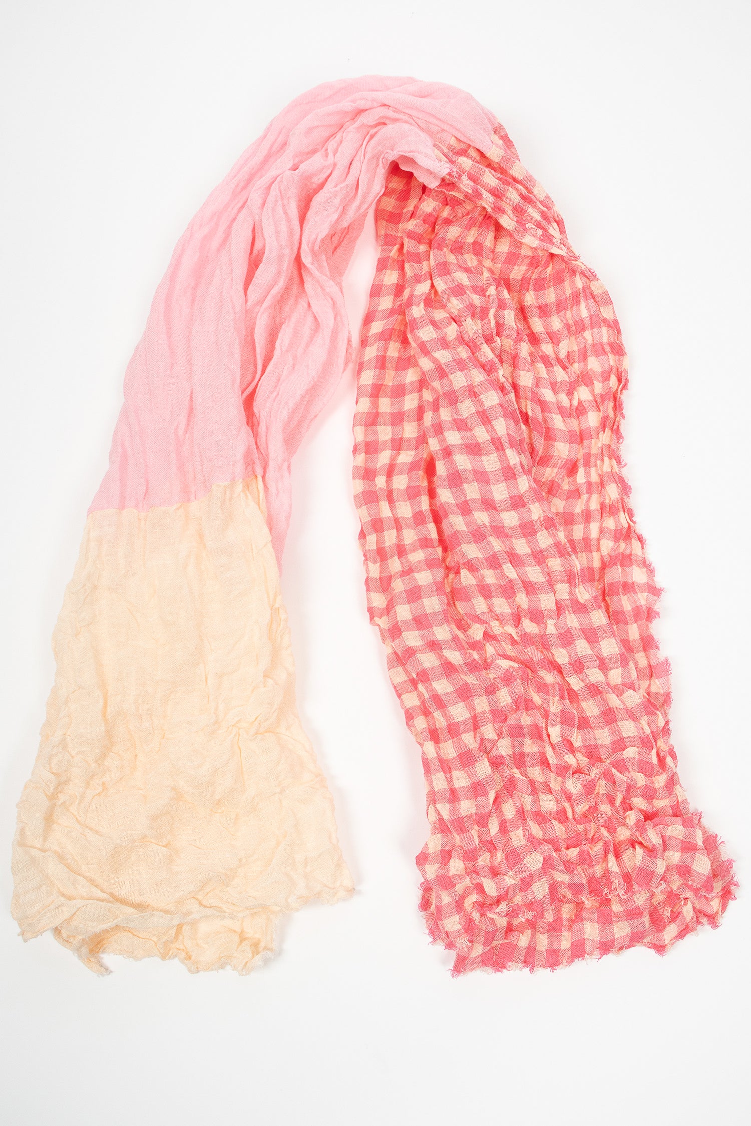 Hawaii Washed Shawl Pink Mix