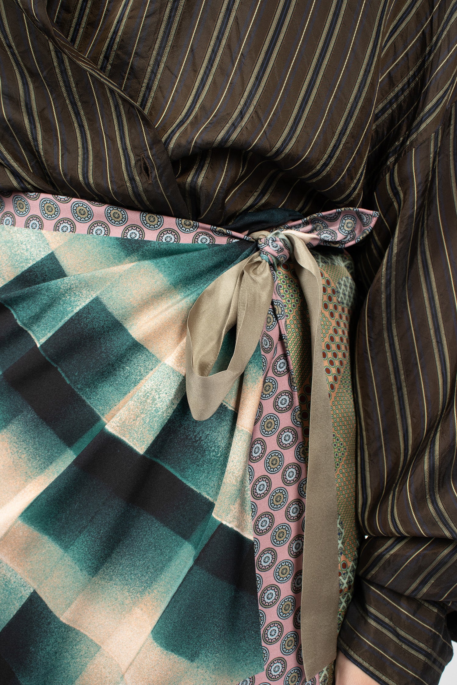 Long Wrap Scarf-Skirt Dessin A