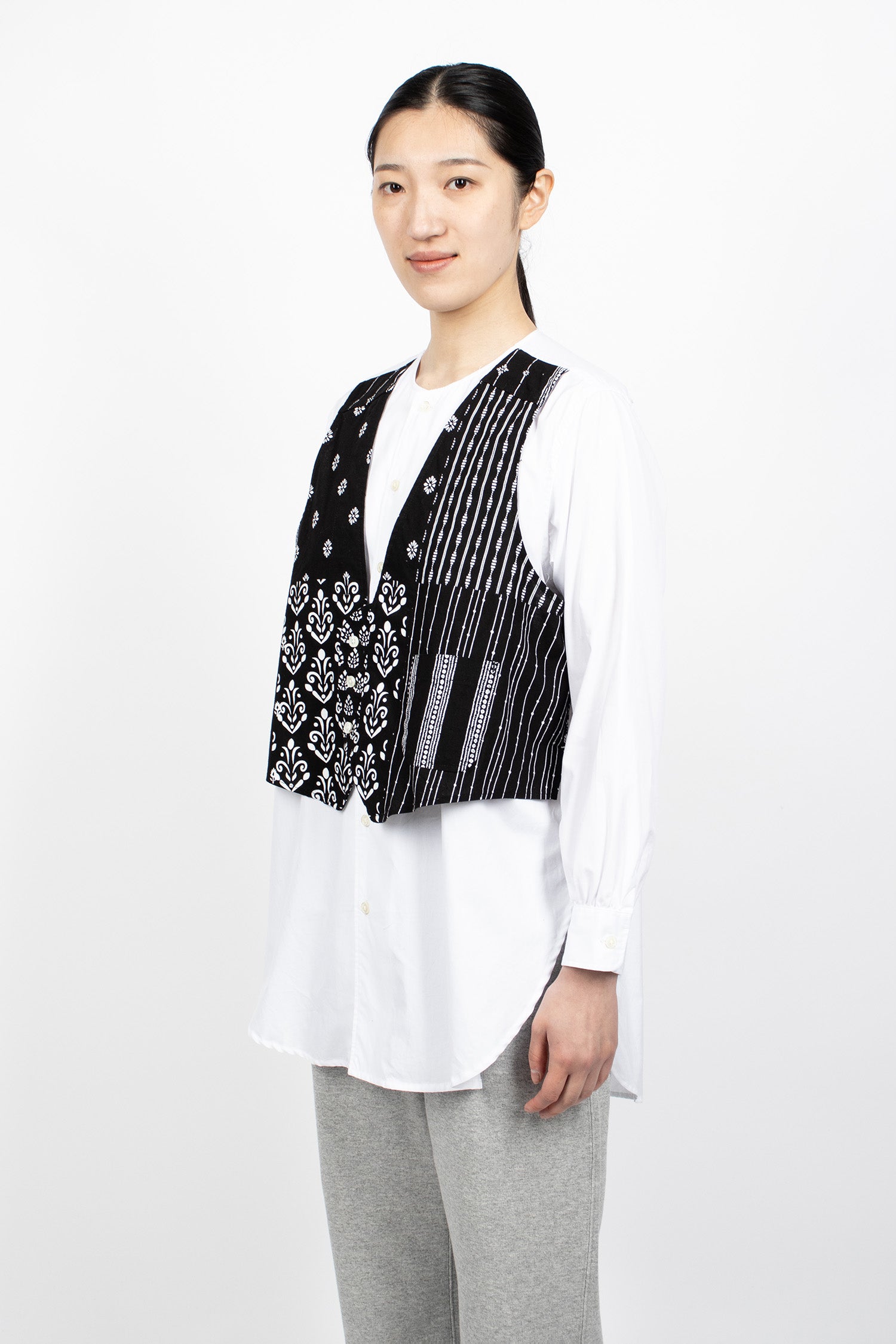 Vari Shirt White/Black