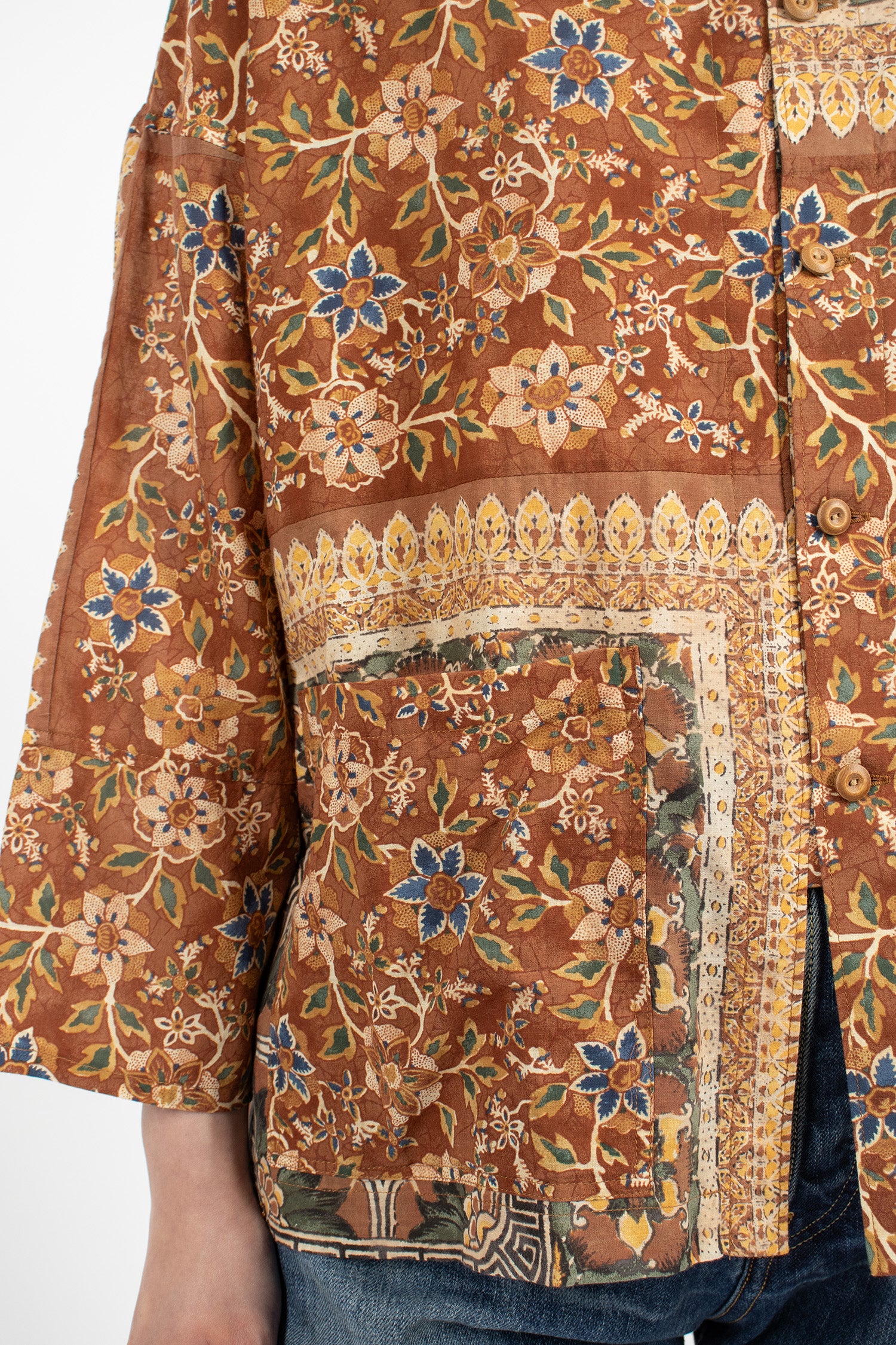 新品未使用】TUNIC P.O. KHADI BANDANA P.W.