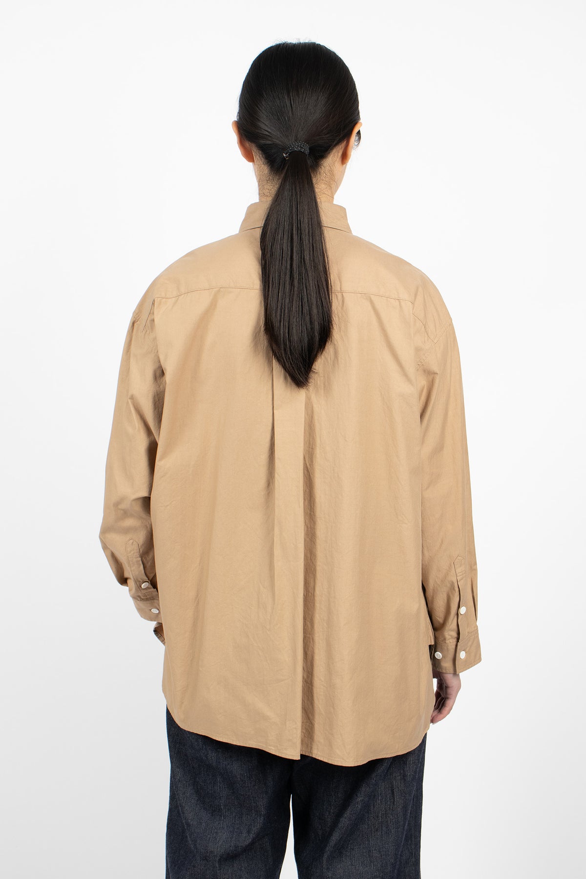 Baggy B.D Shirt Camel