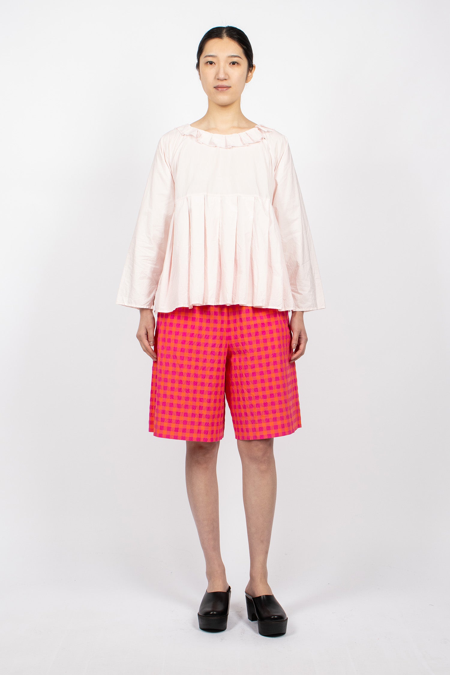 Bermuda Shorts Orange/Fuchsia