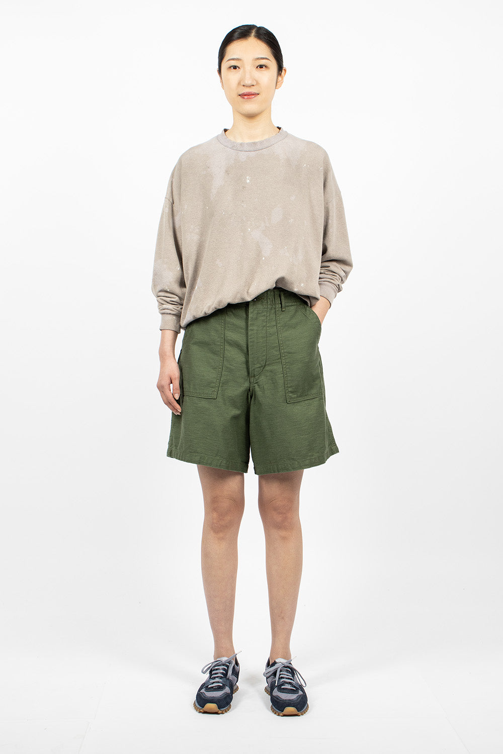 US Army Fatigue Short Green