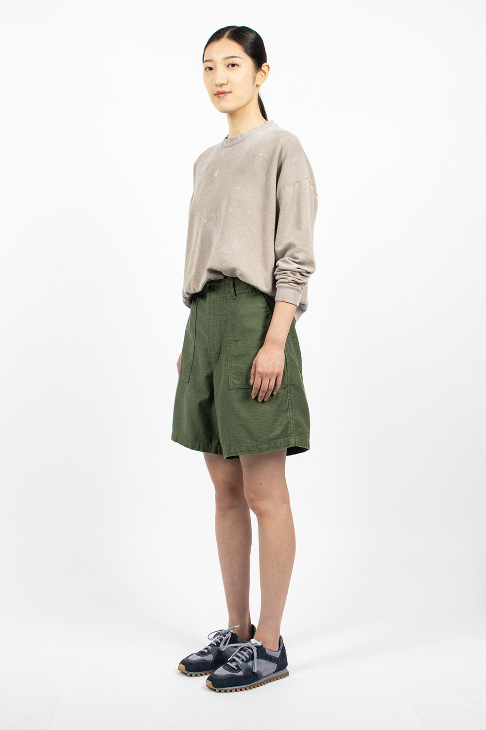 US Army Fatigue Short Green