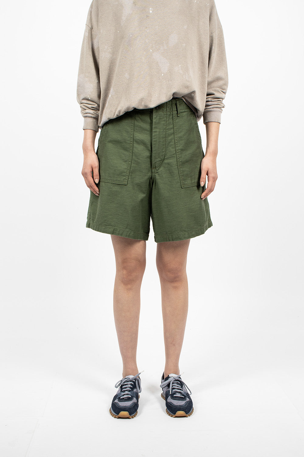 US Army Fatigue Short Green