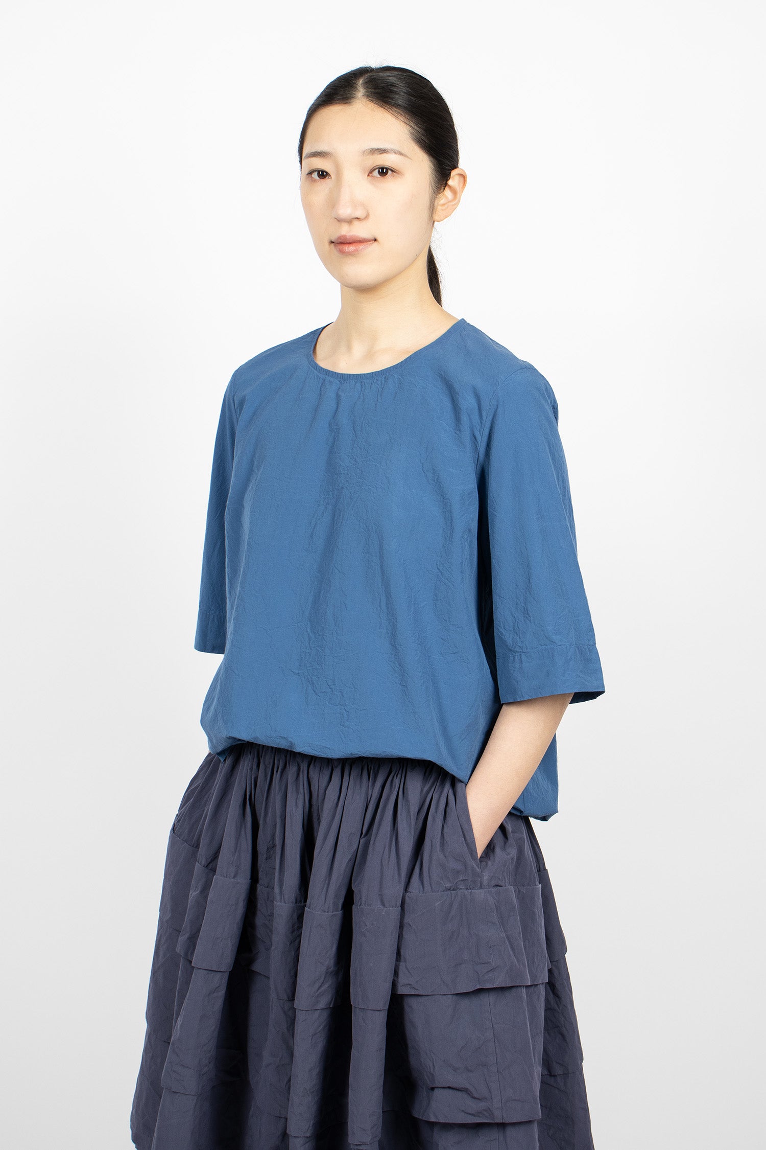 Simple Top Mid Blue