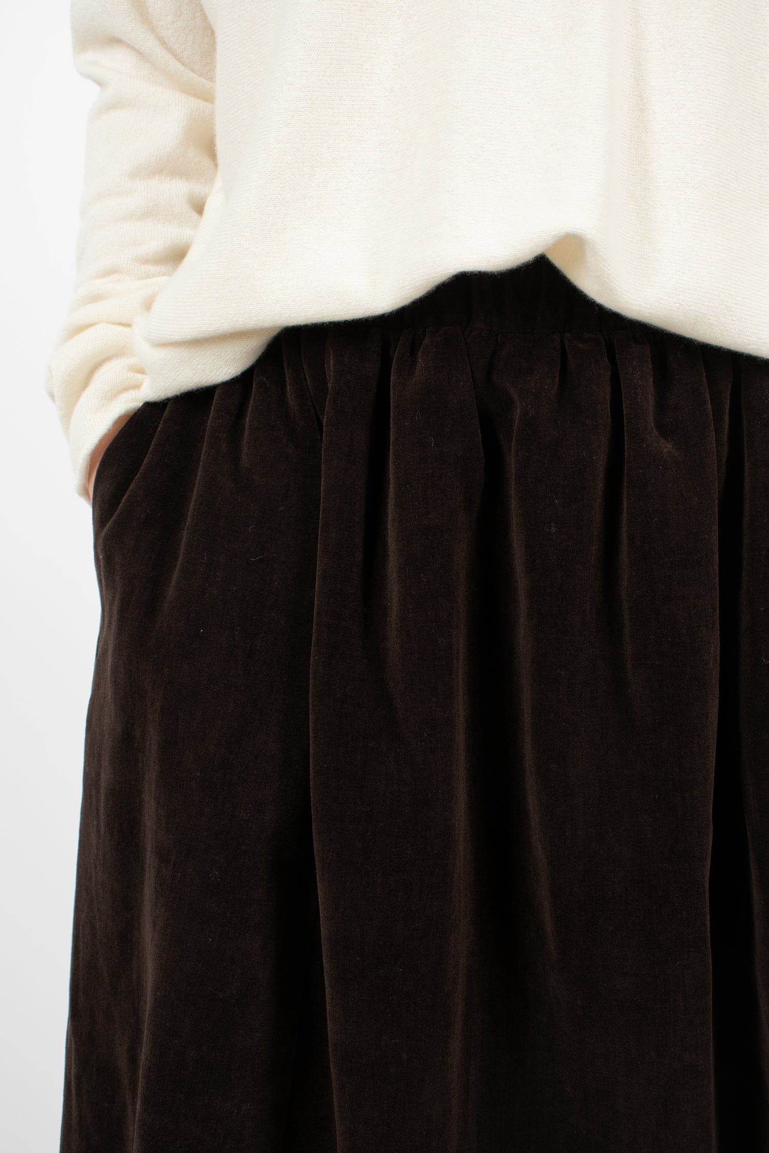 Ghosty Skirt Dark Brown