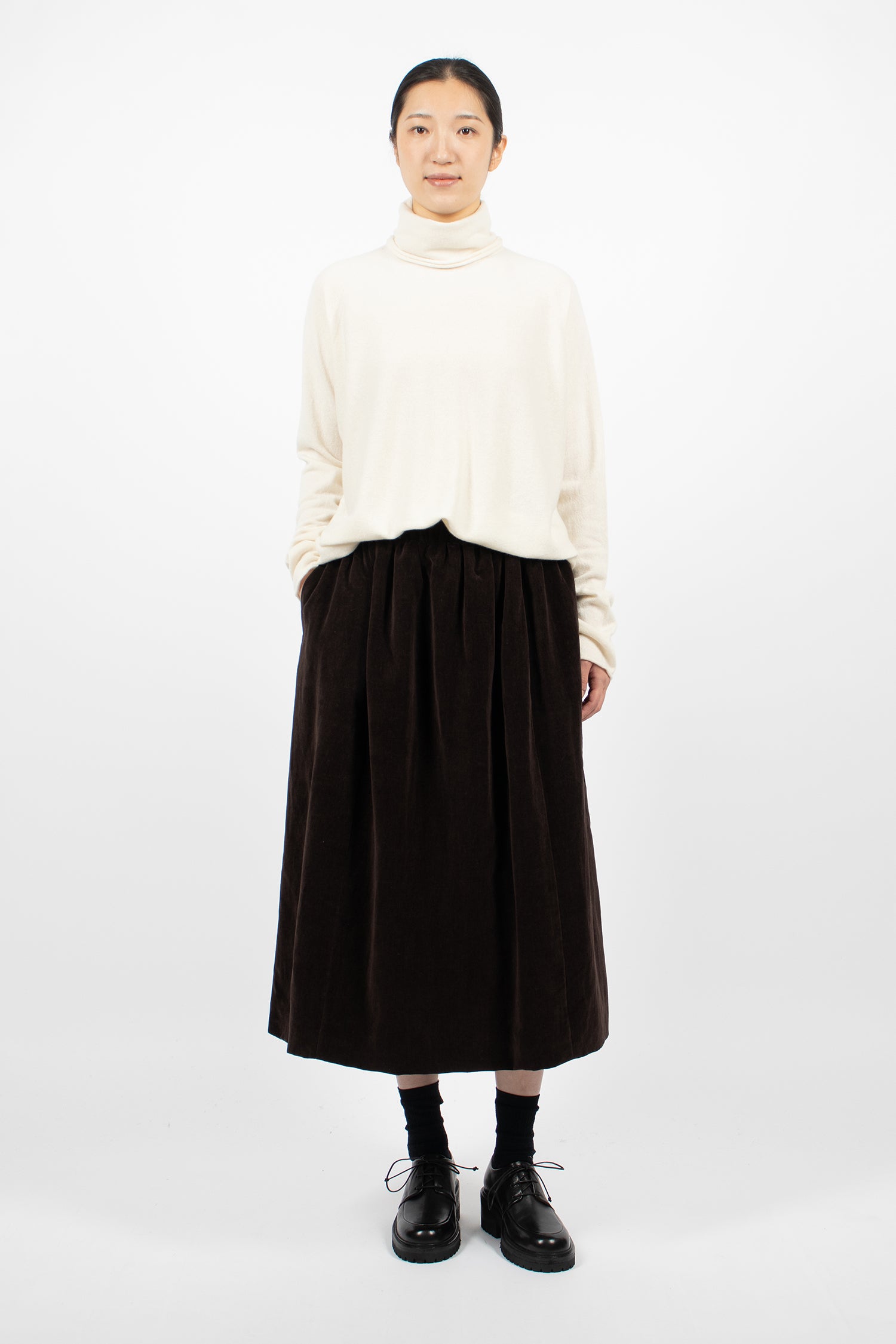 Ghosty Skirt Dark Brown