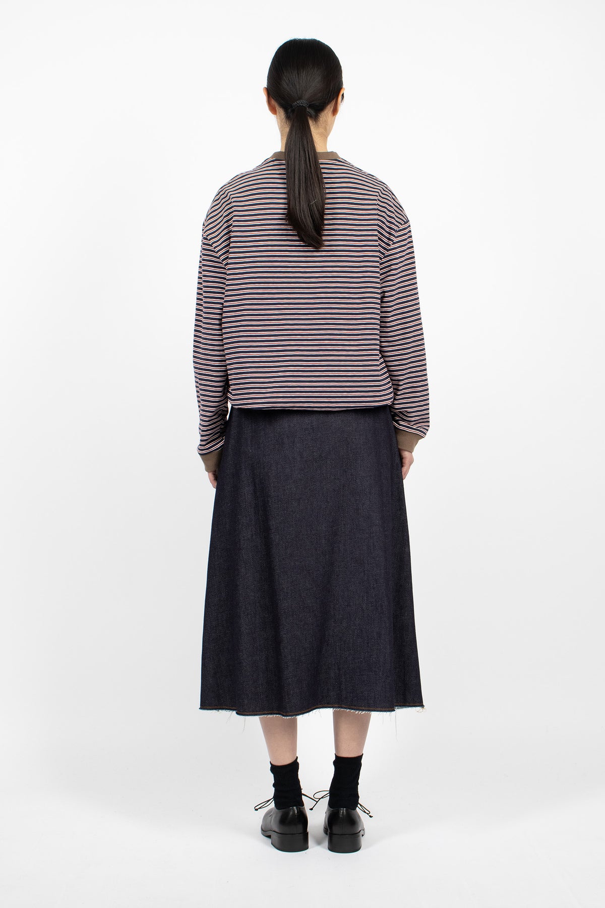 Soof Skirt Navy Denim