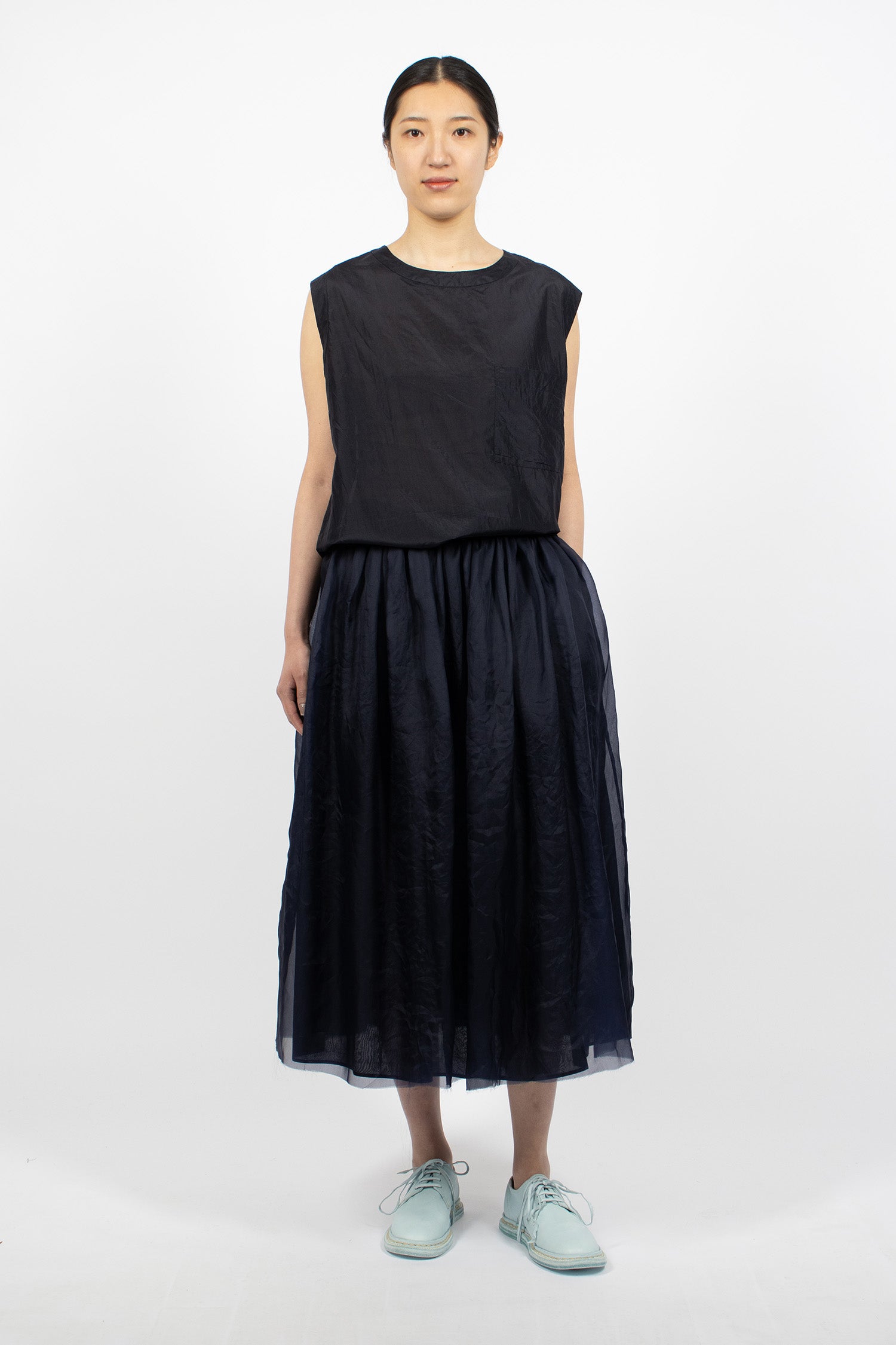 Combination Maxi Tutu Skirt Navy