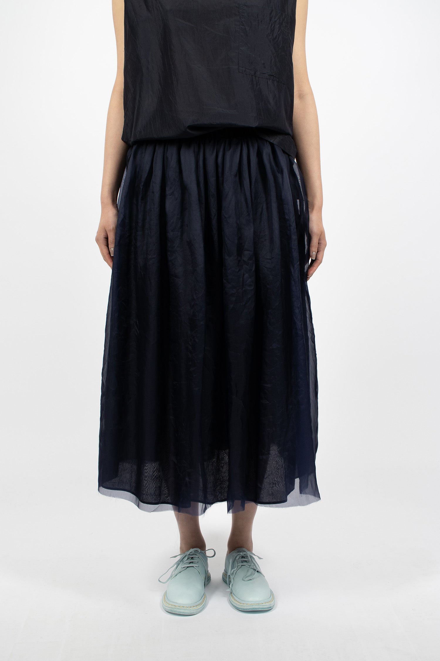 Combination Maxi Tutu Skirt Navy