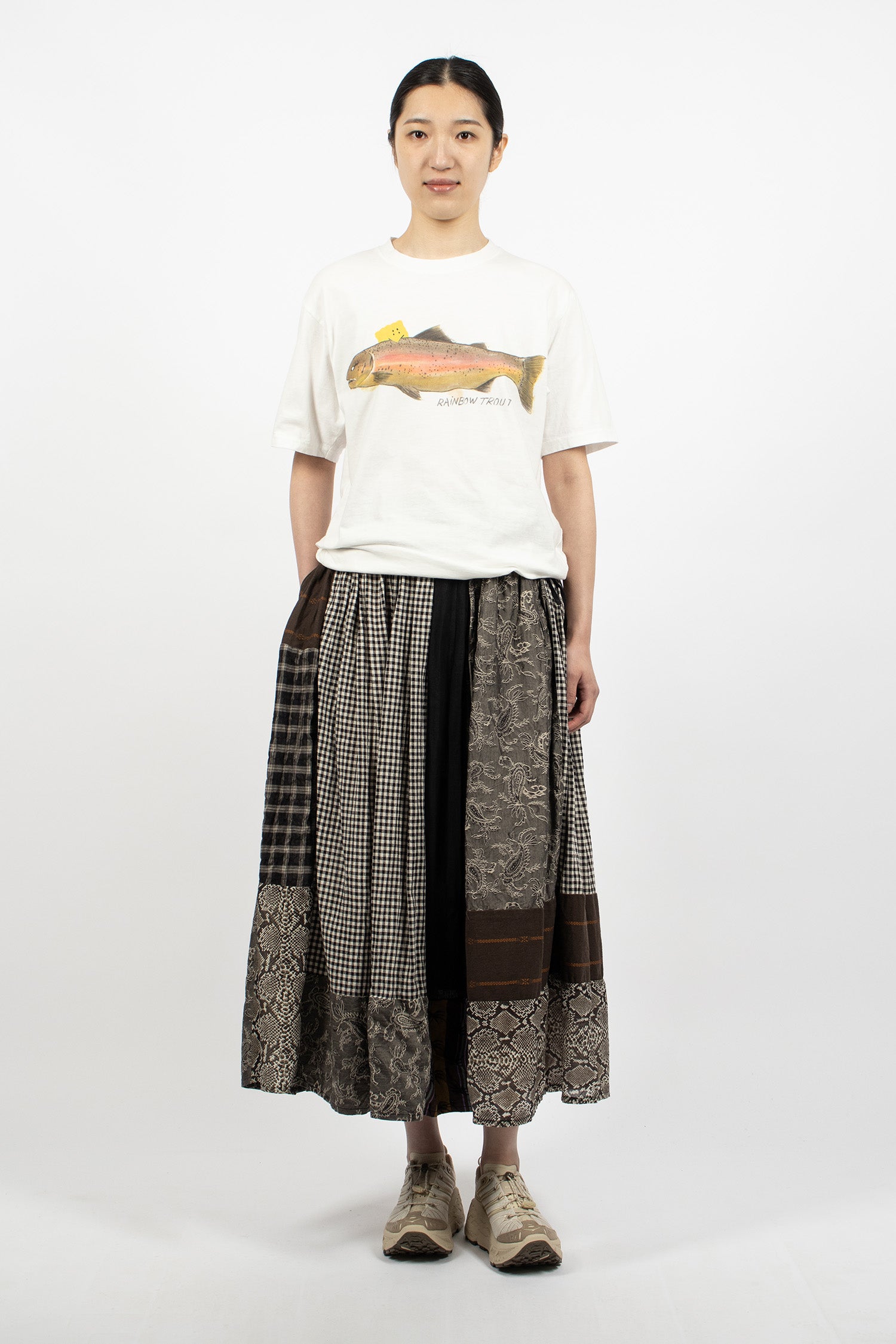 Jersey Crew T-Shirt One Trout Peckish Rainbowy