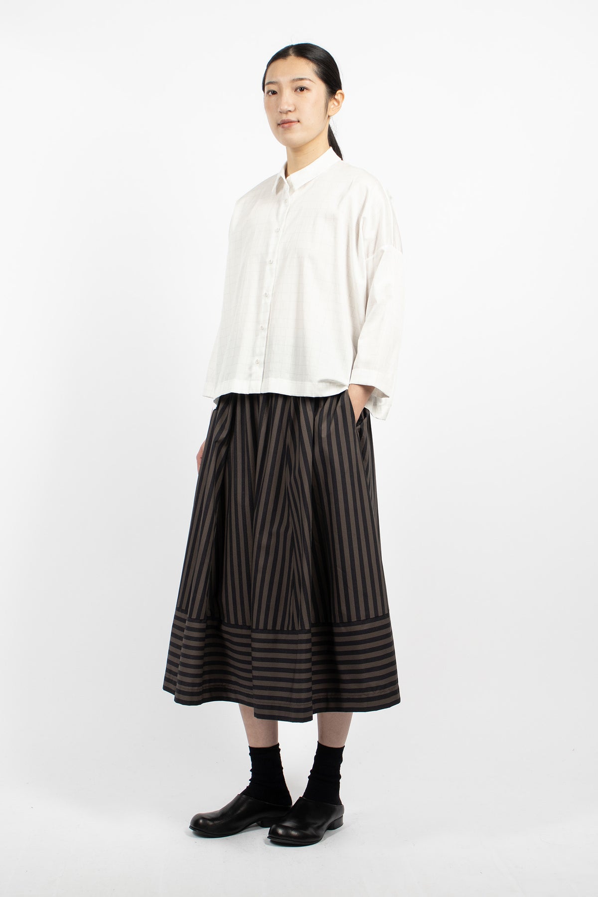 Sabrina Skirt Grey/Black