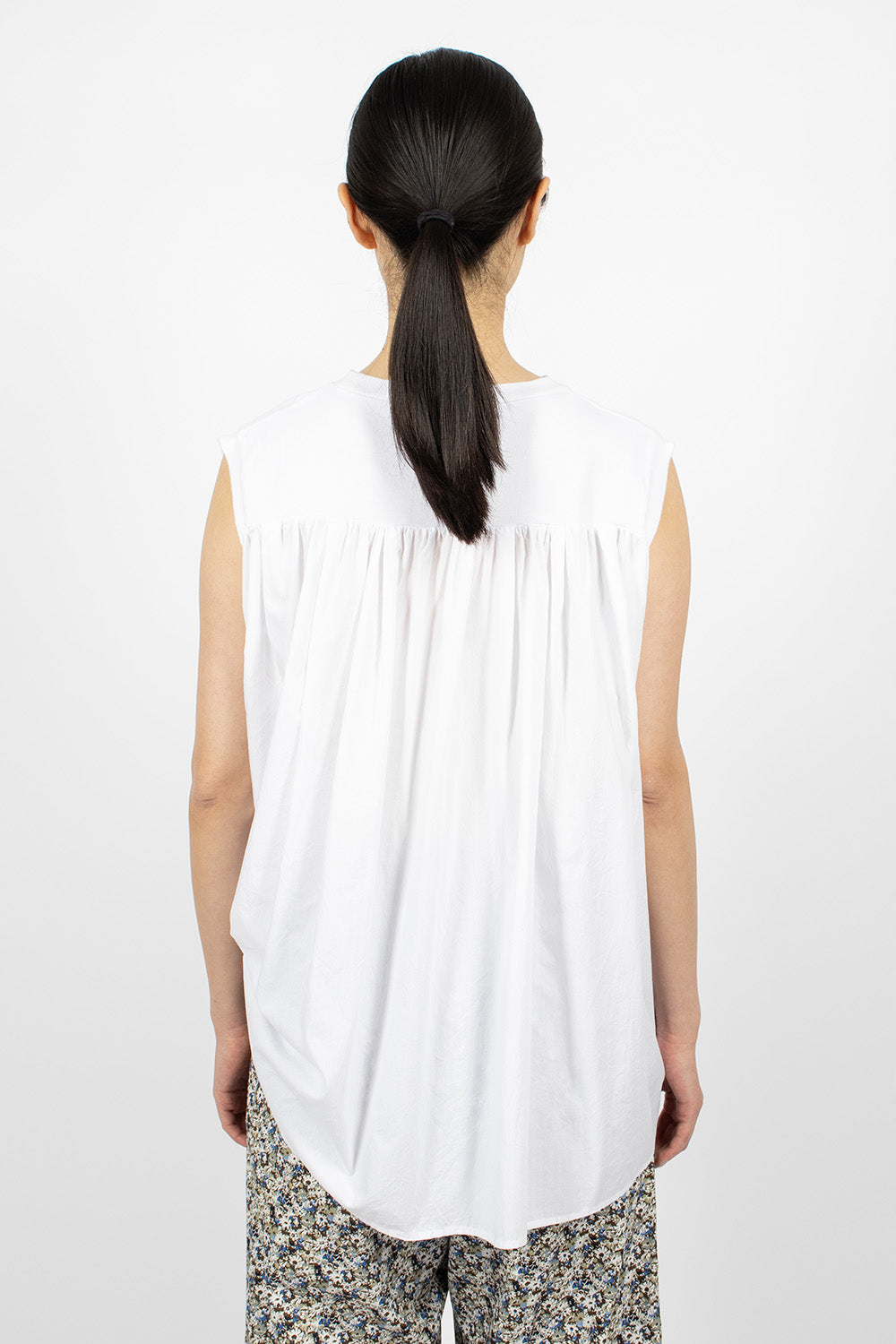 S/Less Combination T-Shirt Optical White