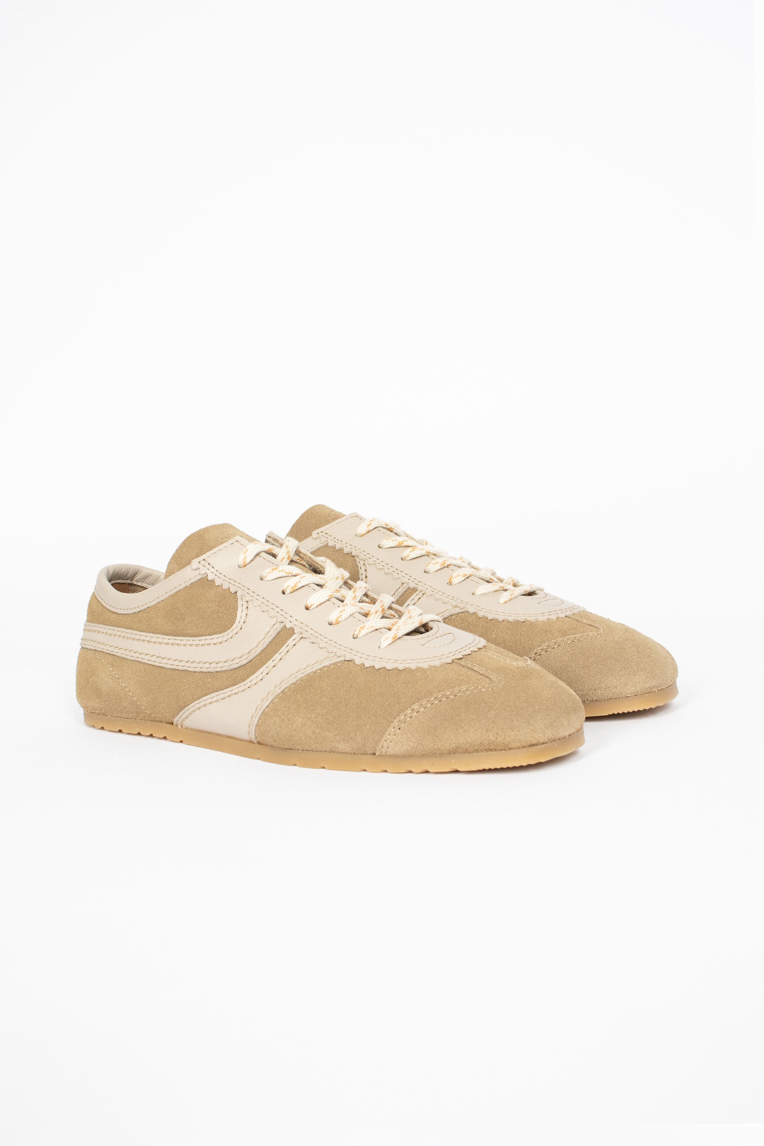 Marathon Suede Sneakers Beige