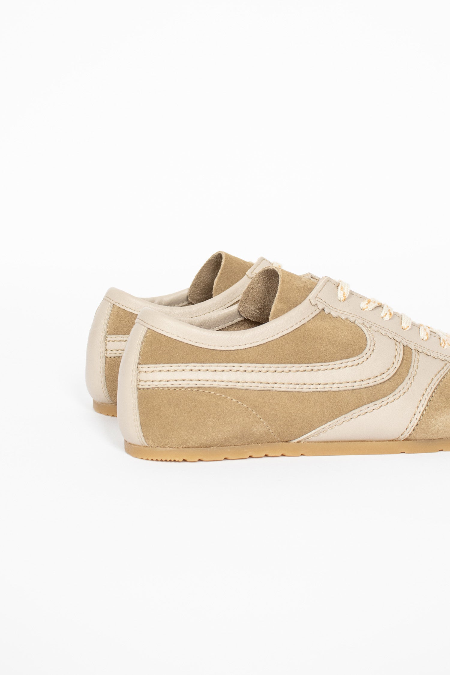 Marathon Suede Sneakers Beige