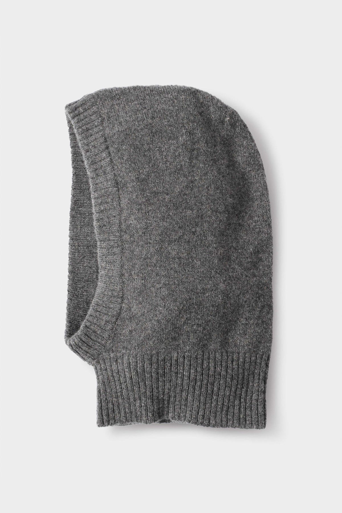 Felted Hood Grey Heather