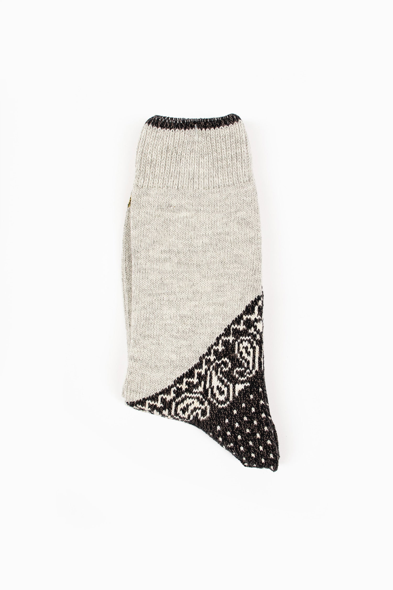 EK-553XSB Bandana Paisley Sock Black