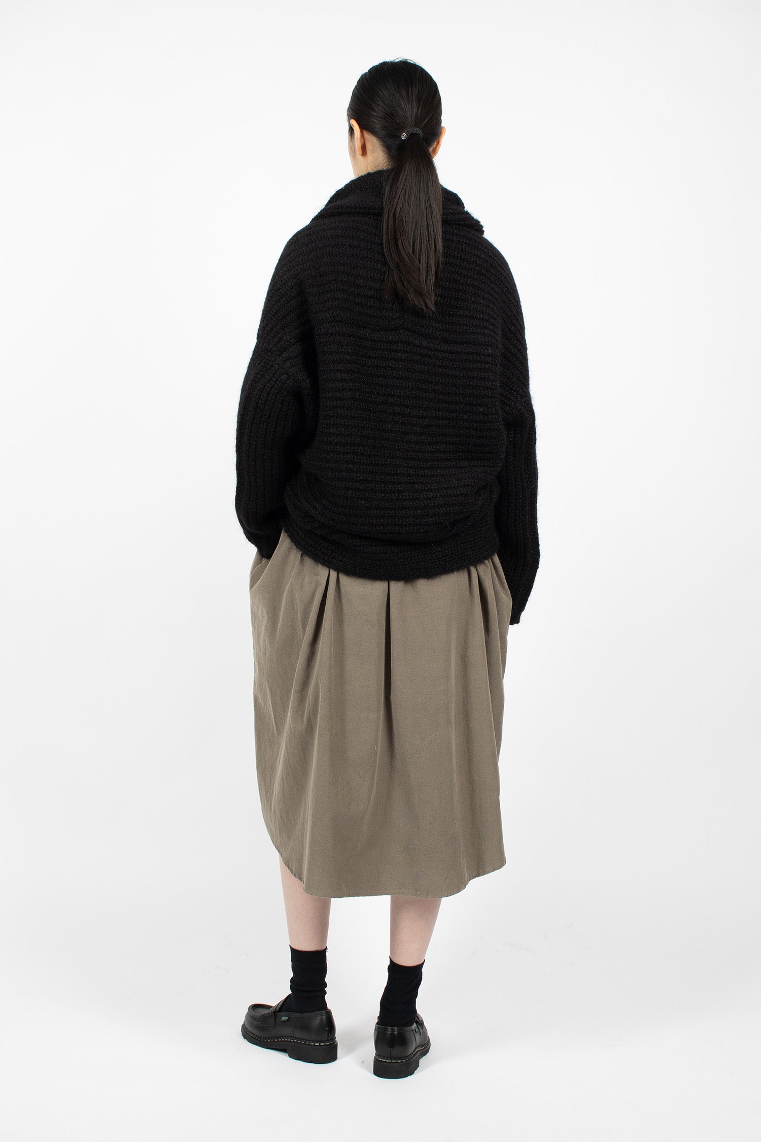 Soft Moh Bolero  Black