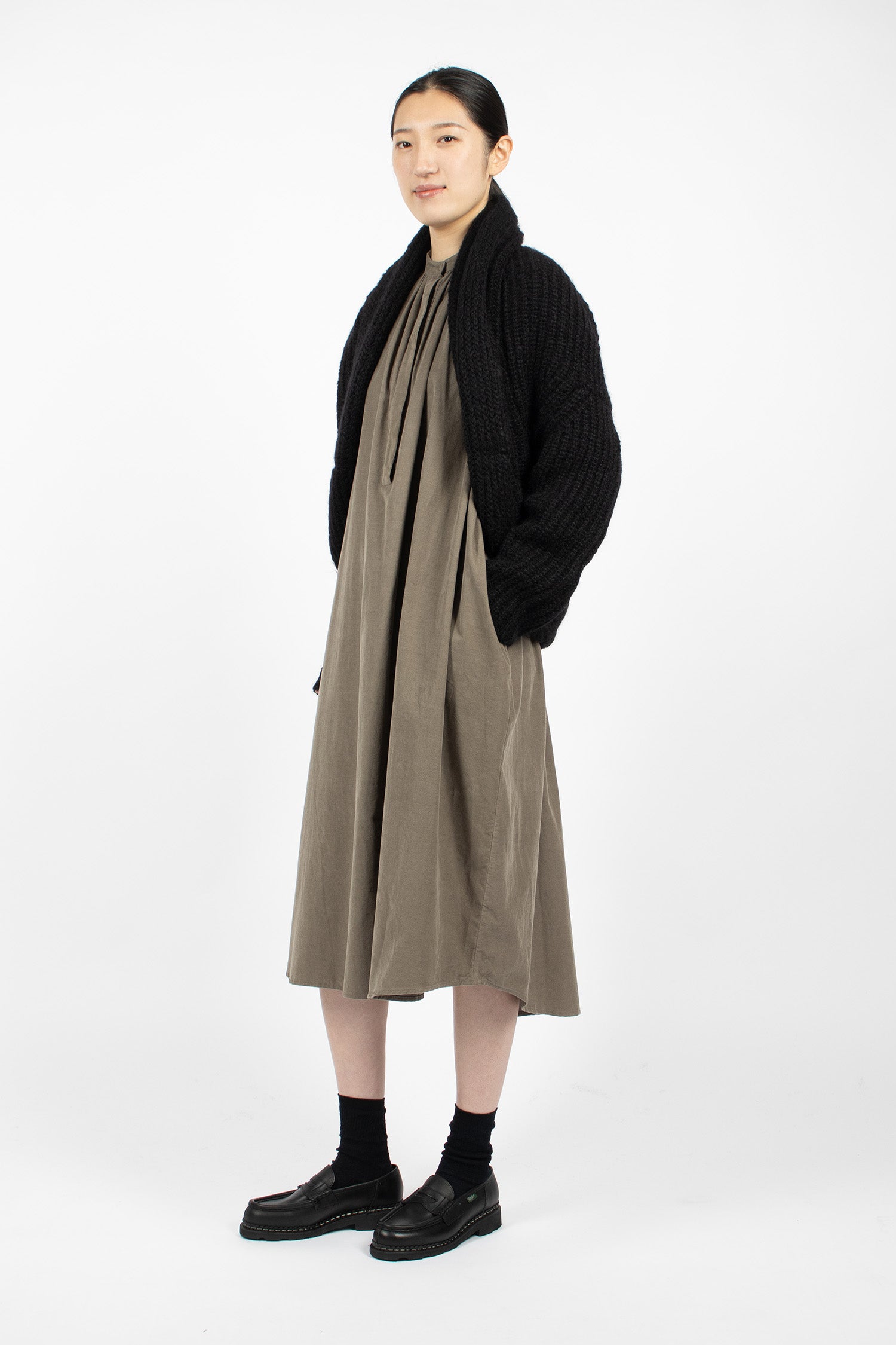 Soft Moh Bolero  Black