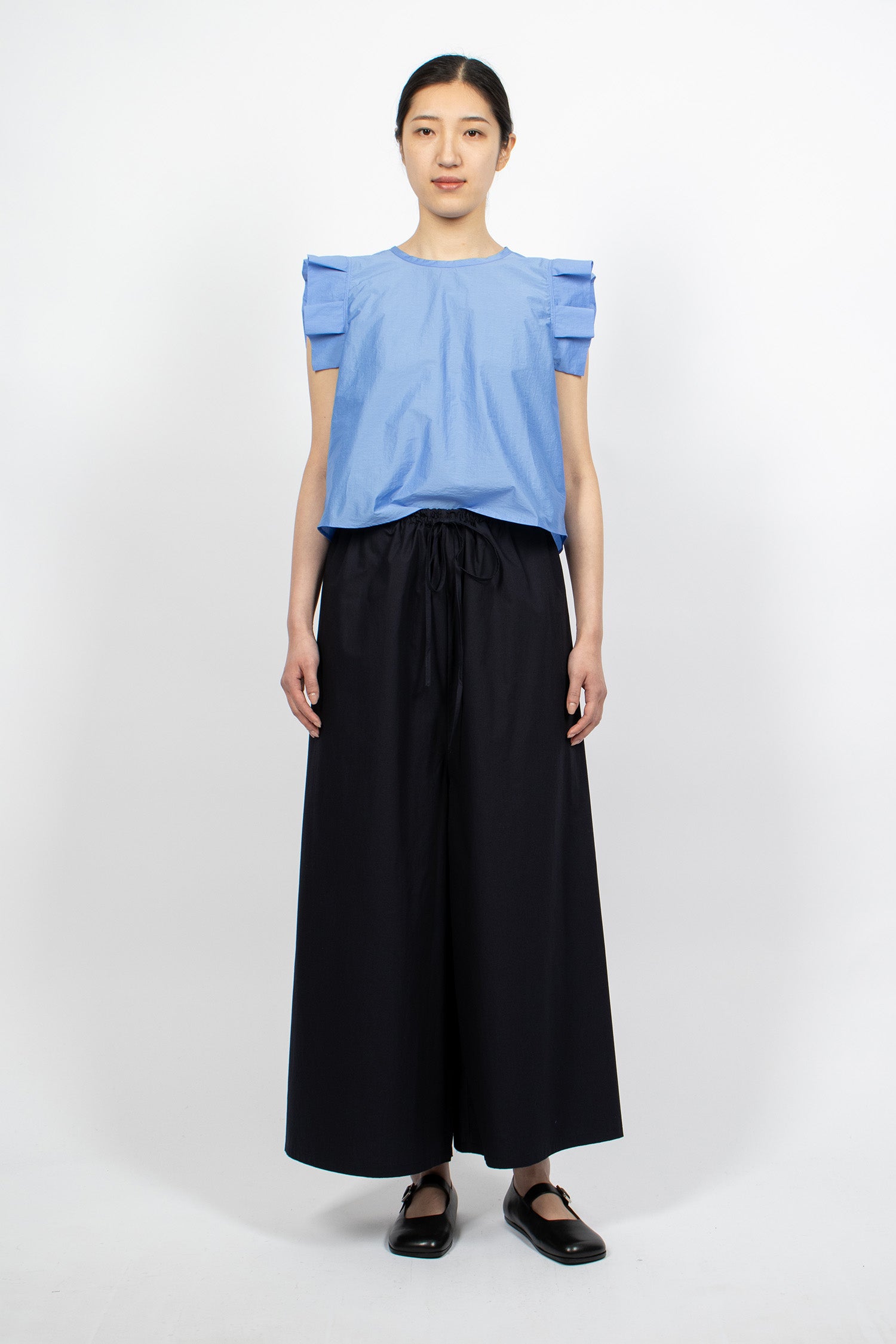 Tidy Sleeveless Top Blue