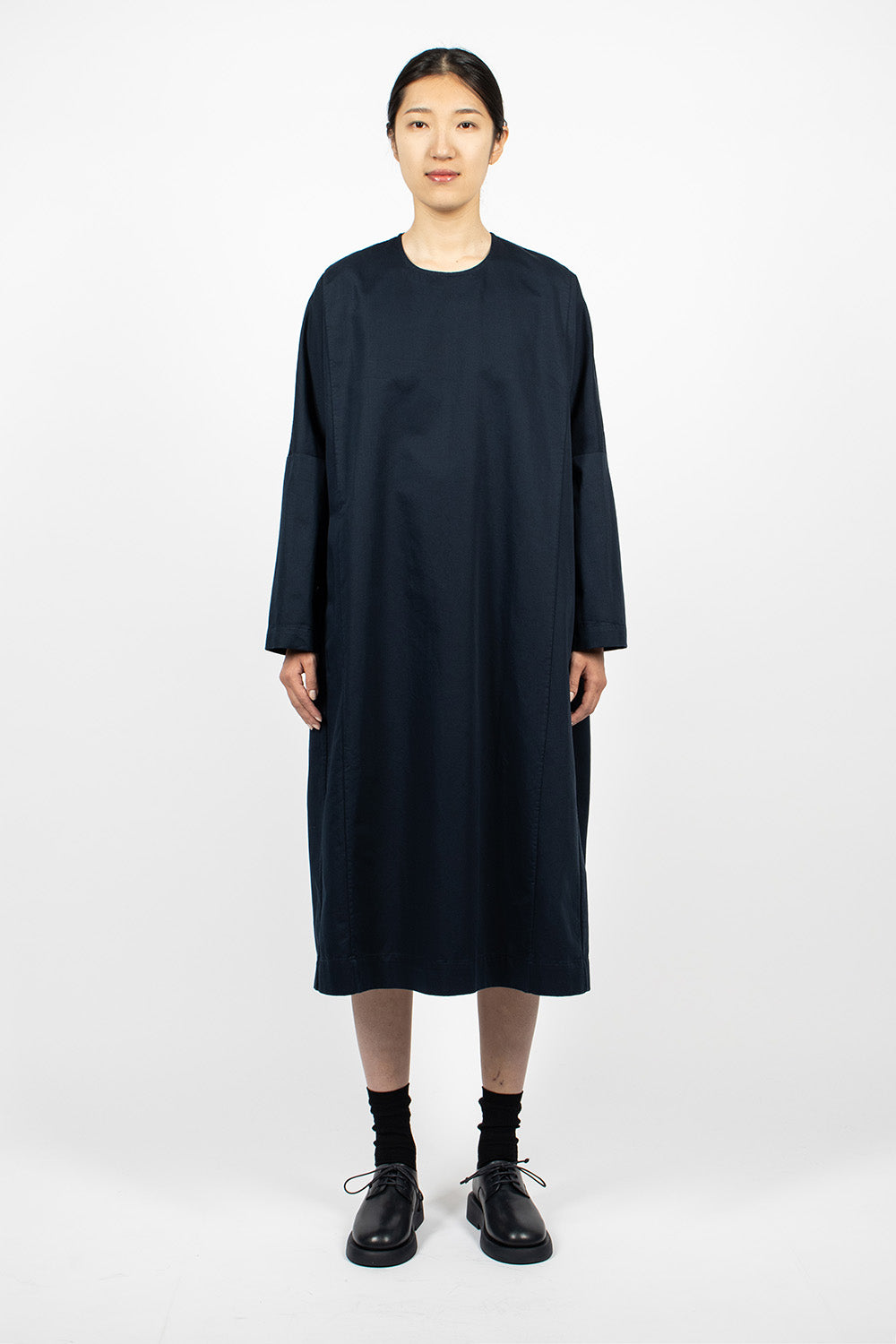 Pyj Rouch Dress Navy