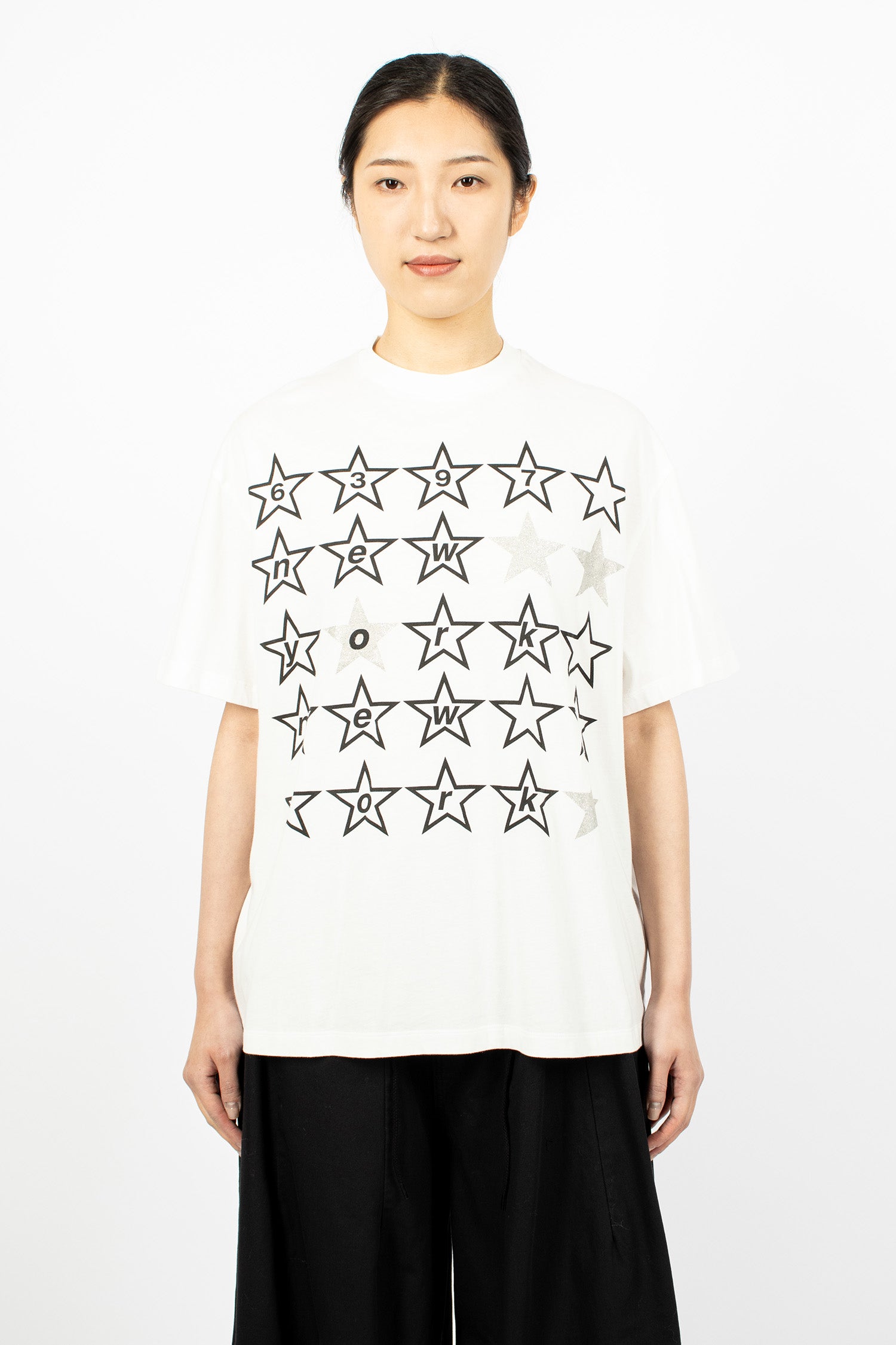 Big Star Tee White