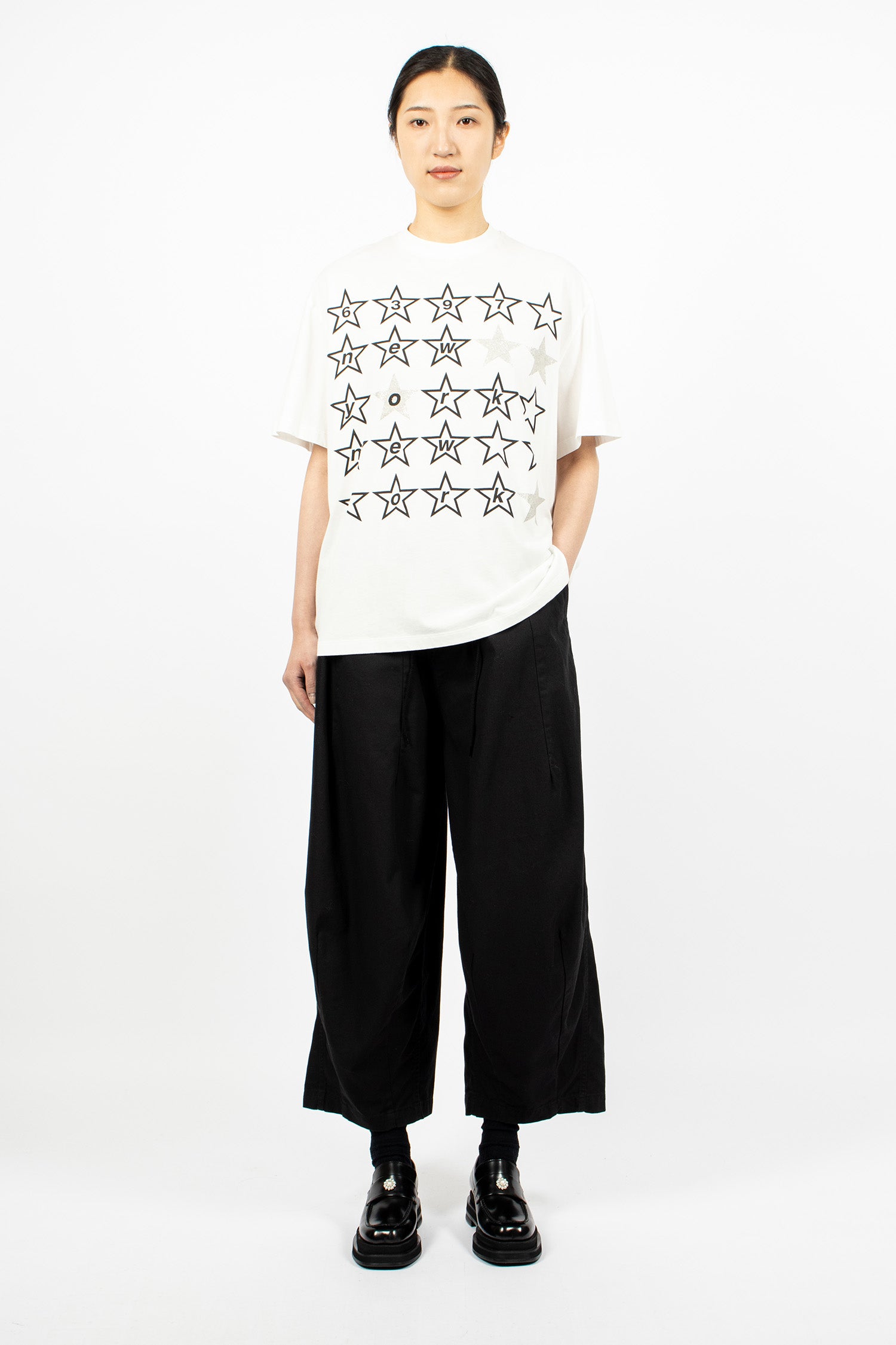 Big Star Tee White