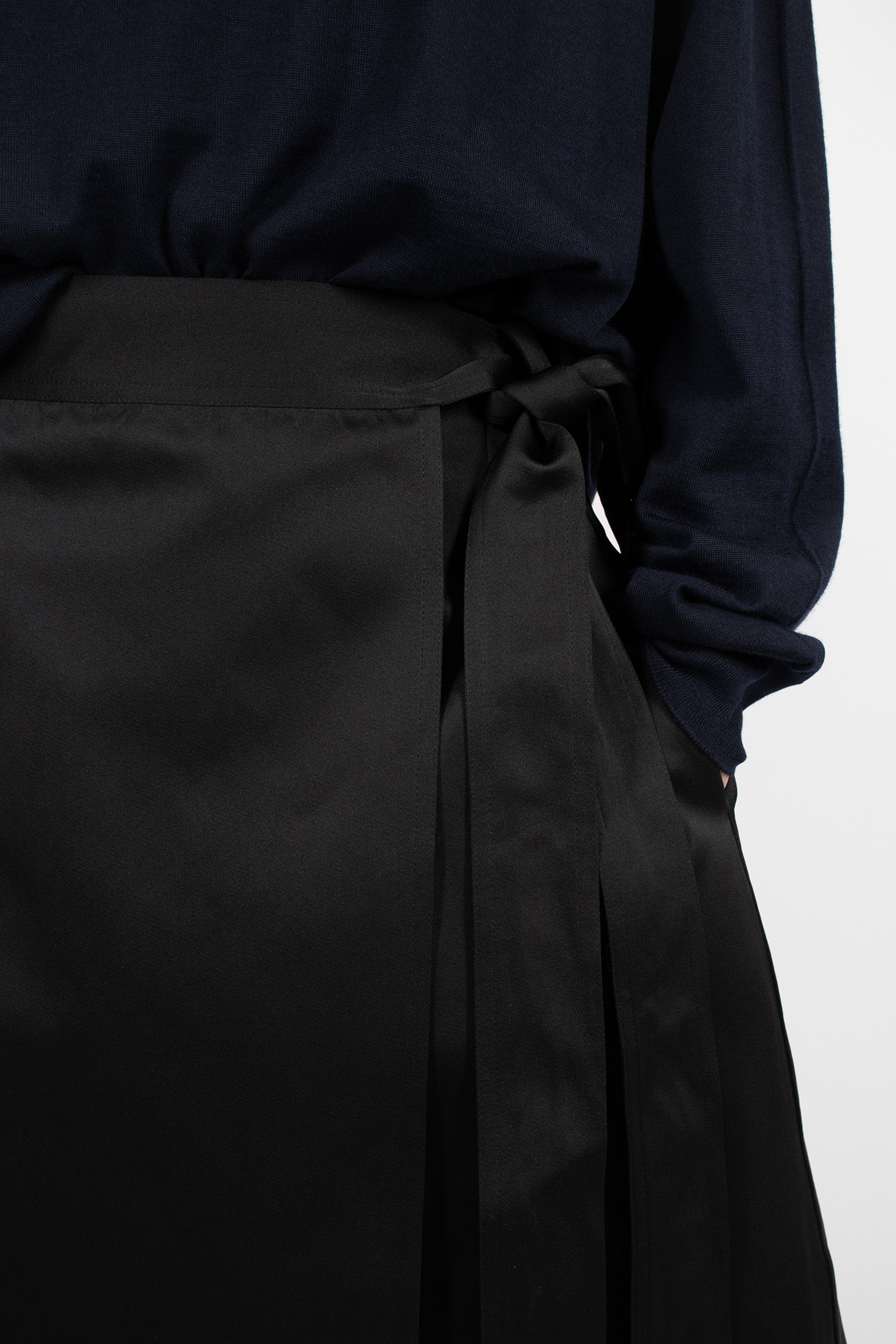 Stieglitz Wrap Skirt Black