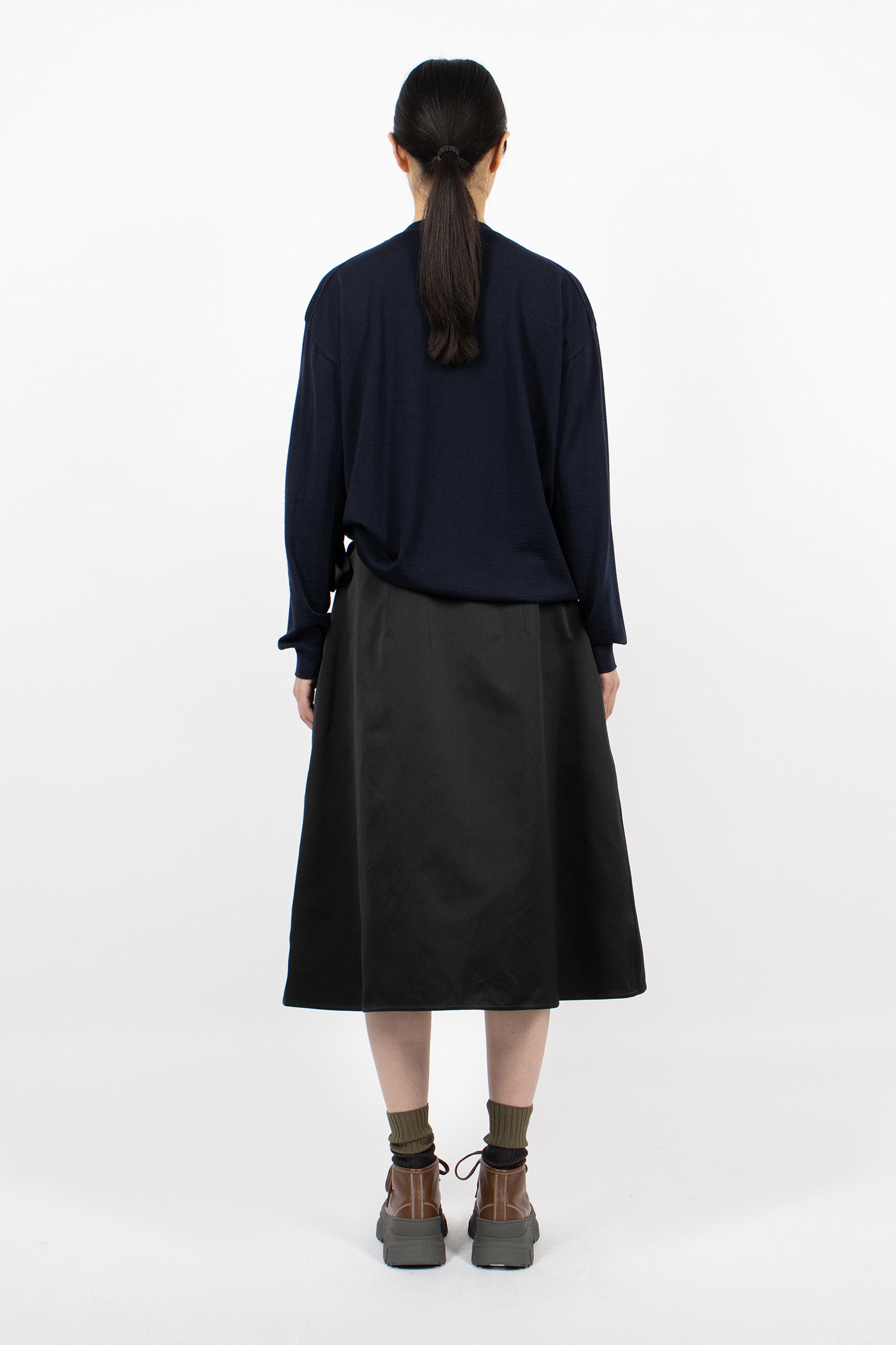 Stieglitz Wrap Skirt Black