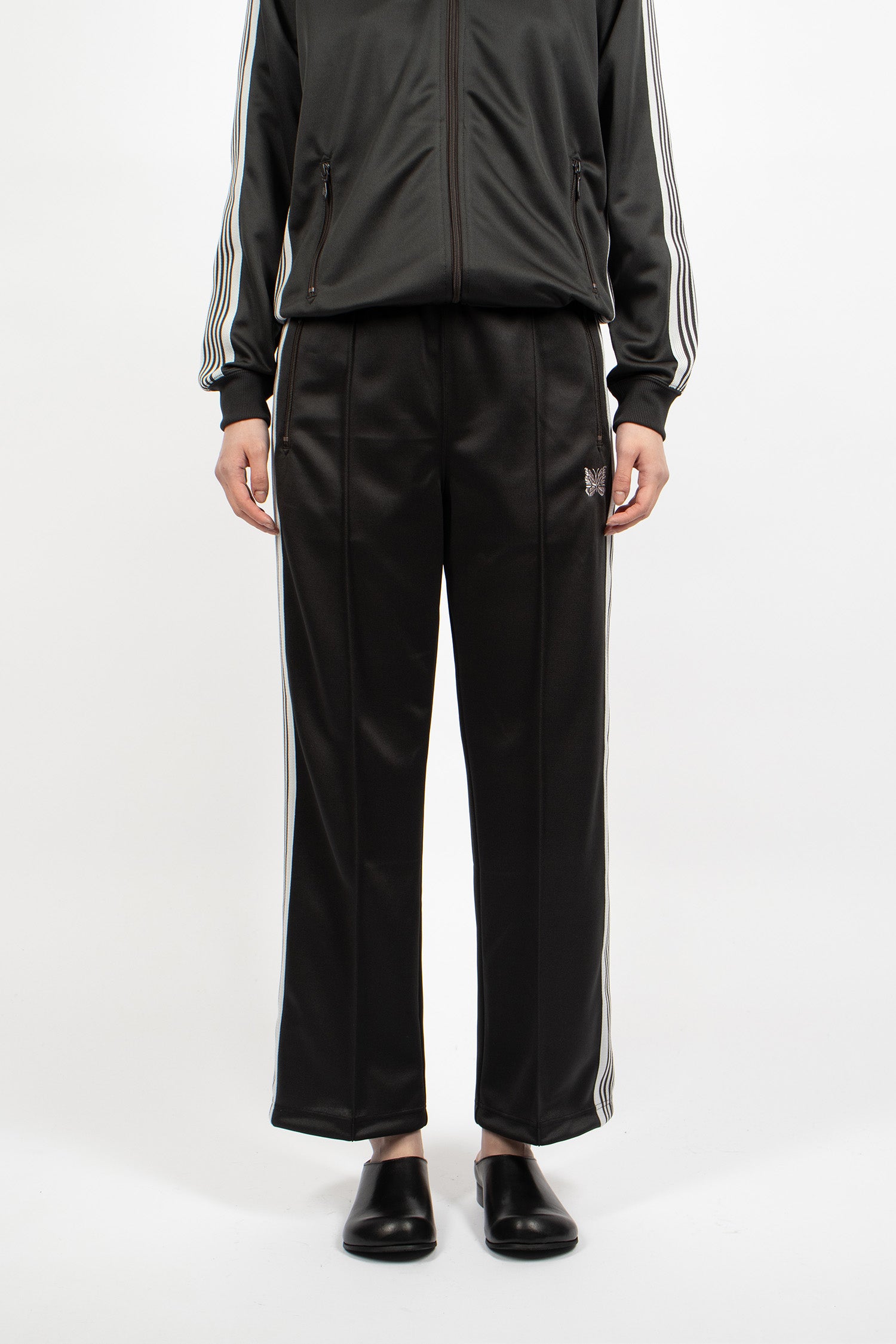 Narrow Track Pant Charcoal/Silver